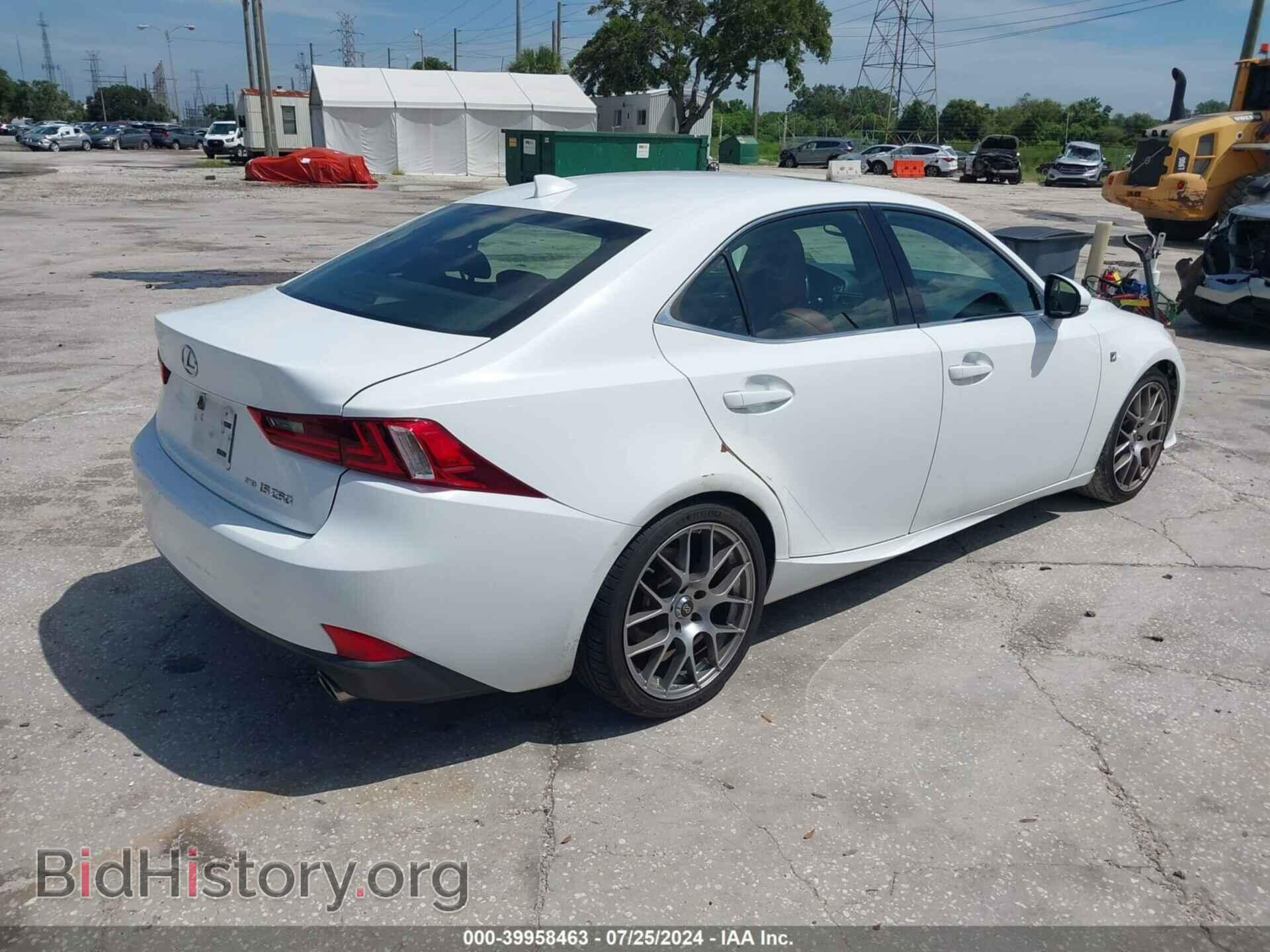 2014 LEXUS IS 250 - VIN: JTHCF1D21E5007920 - Фото 4