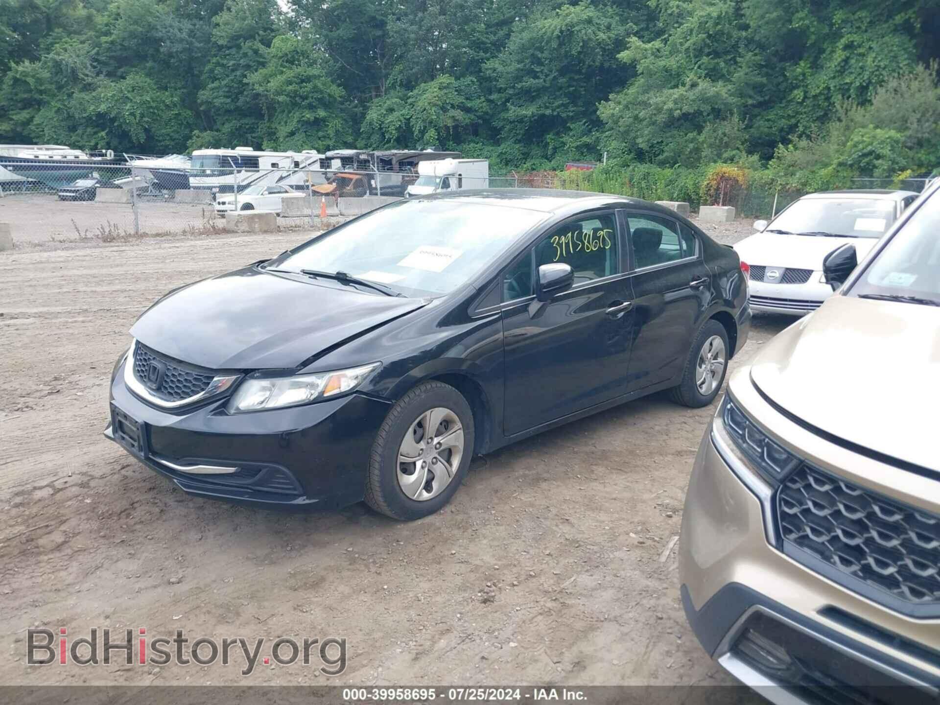2015 HONDA CIVIC - VIN: 19XFB2F54FE292304 - Фото 2