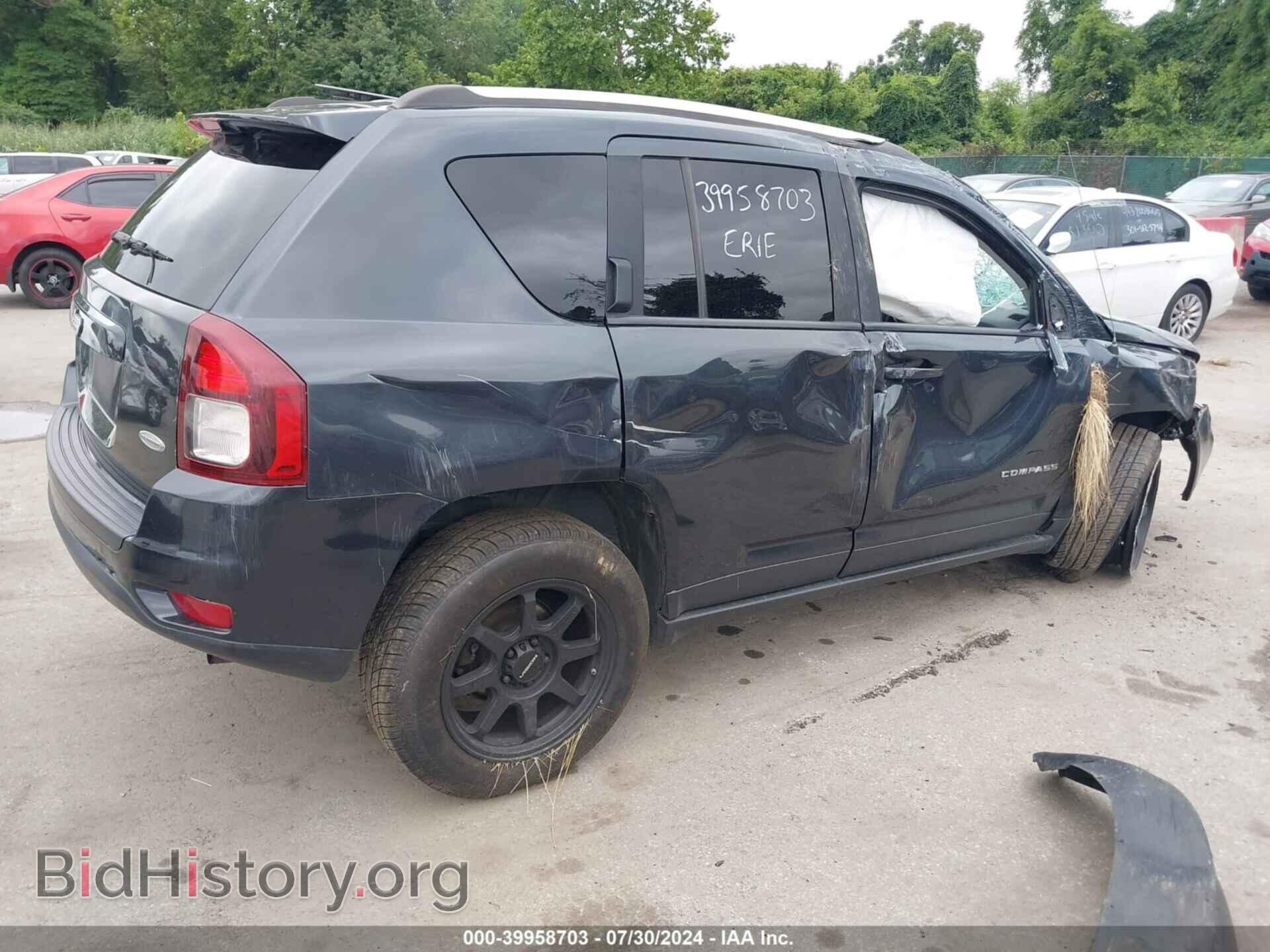 2014 JEEP COMPASS - VIN: 1C4NJDEB6ED734372 - Фото 4