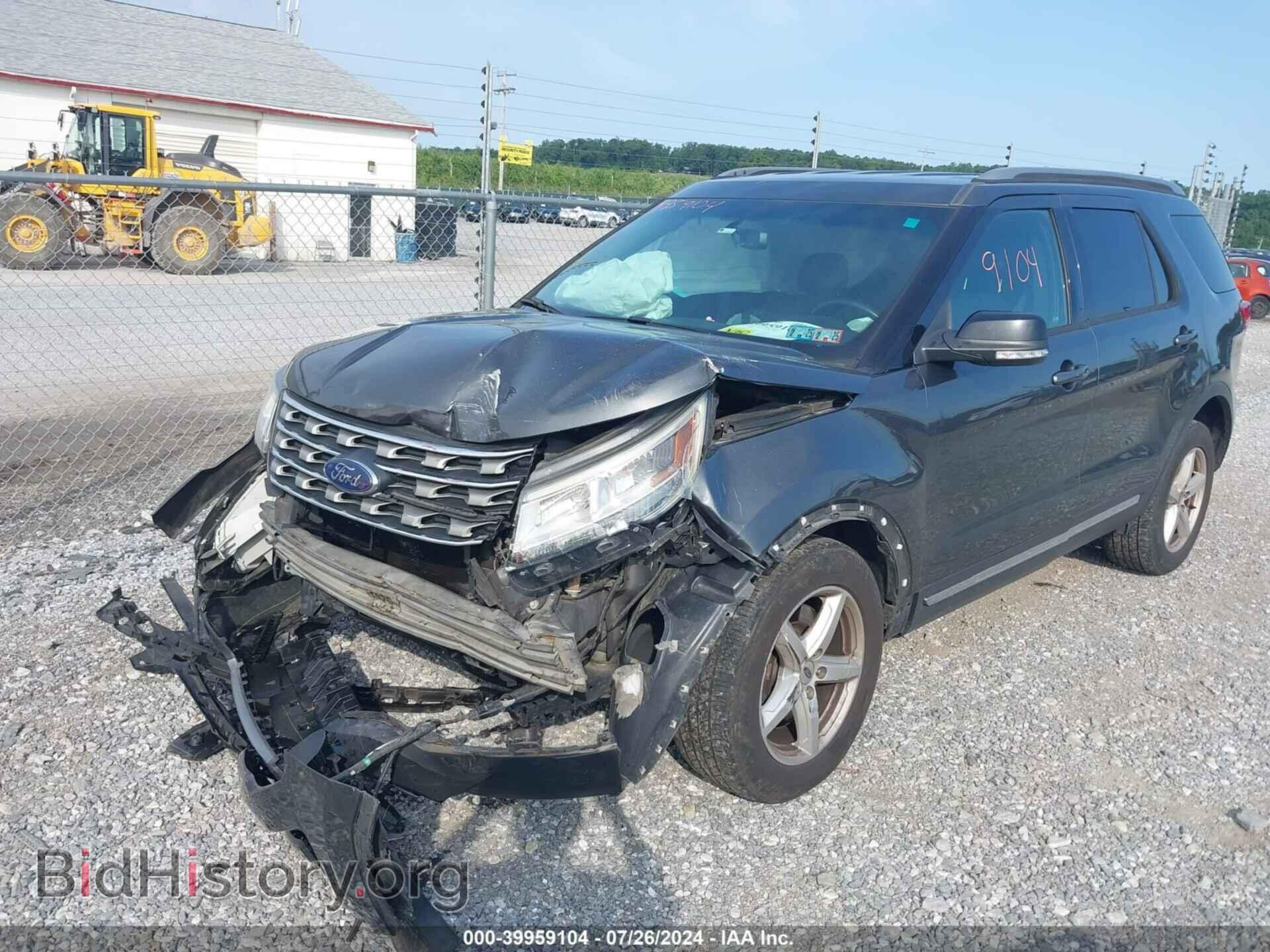 2017 FORD EXPLORER - VIN: 1FM5K8D87HGA91510 - Фото 2
