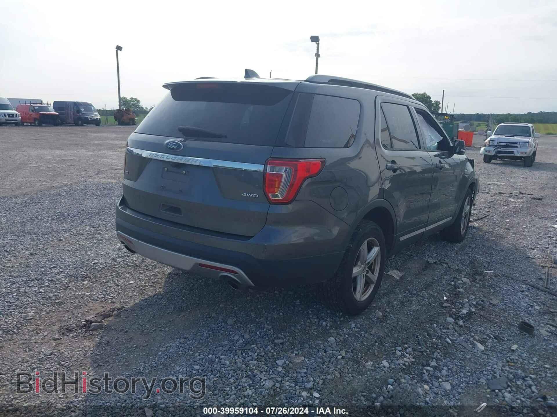 2017 FORD EXPLORER - VIN: 1FM5K8D87HGA91510 - Фото 4