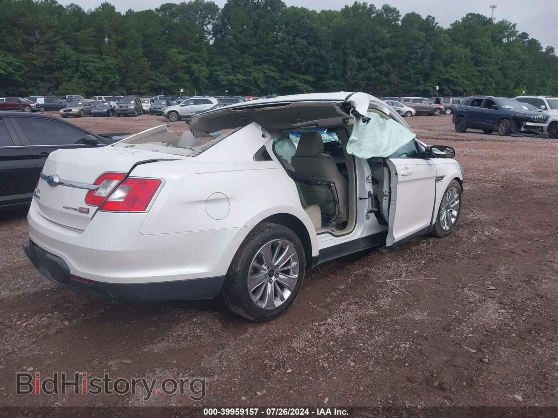 2012 FORD TAURUS - VIN: 1FAHP2FWXCG114403 - Фото 4