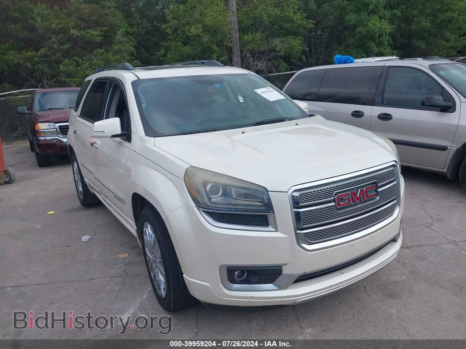 Фотография 1GKKRTKD7DJ239159 - GMC ACADIA 2013
