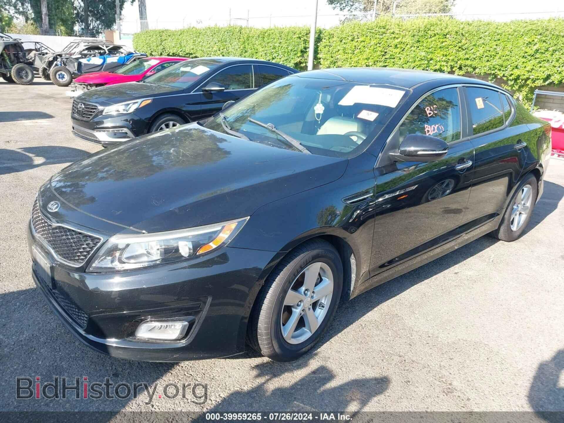 2015 KIA OPTIMA - VIN: 5XXGM4A74FG391991 - Фото 2