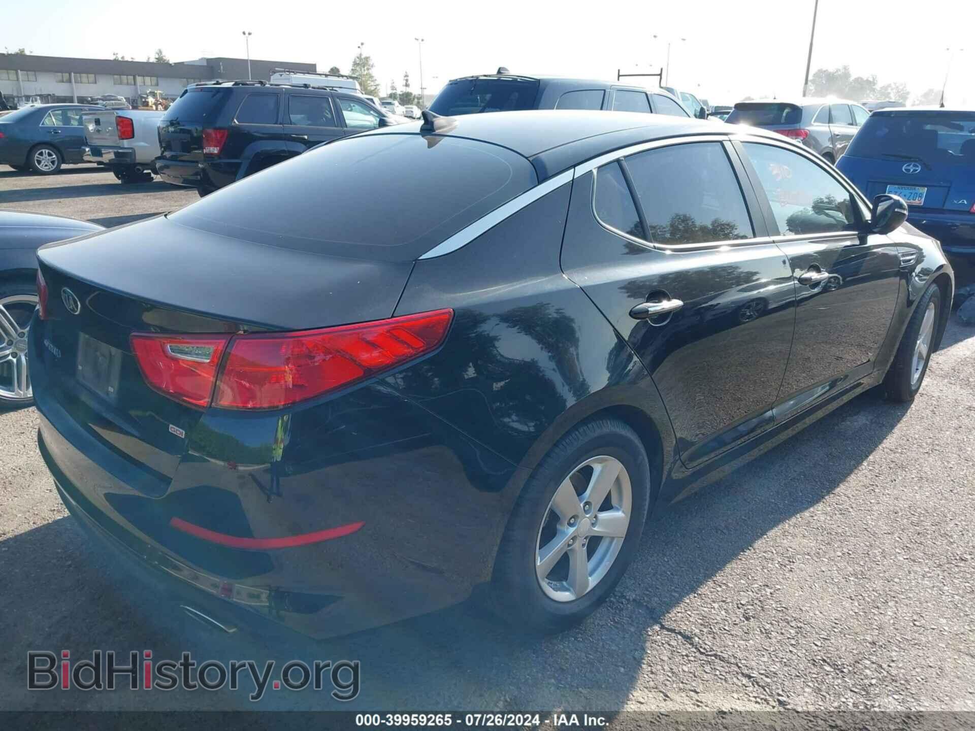 2015 KIA OPTIMA - VIN: 5XXGM4A74FG391991 - Фото 4