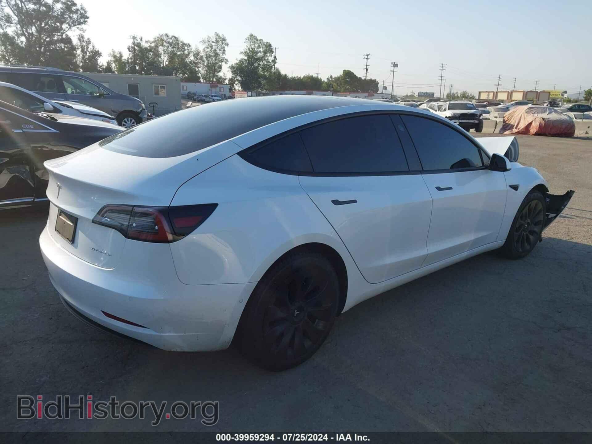 2022 TESLA MODEL 3 - VIN: 5YJ3E1EB7NF210831 - Фото 4