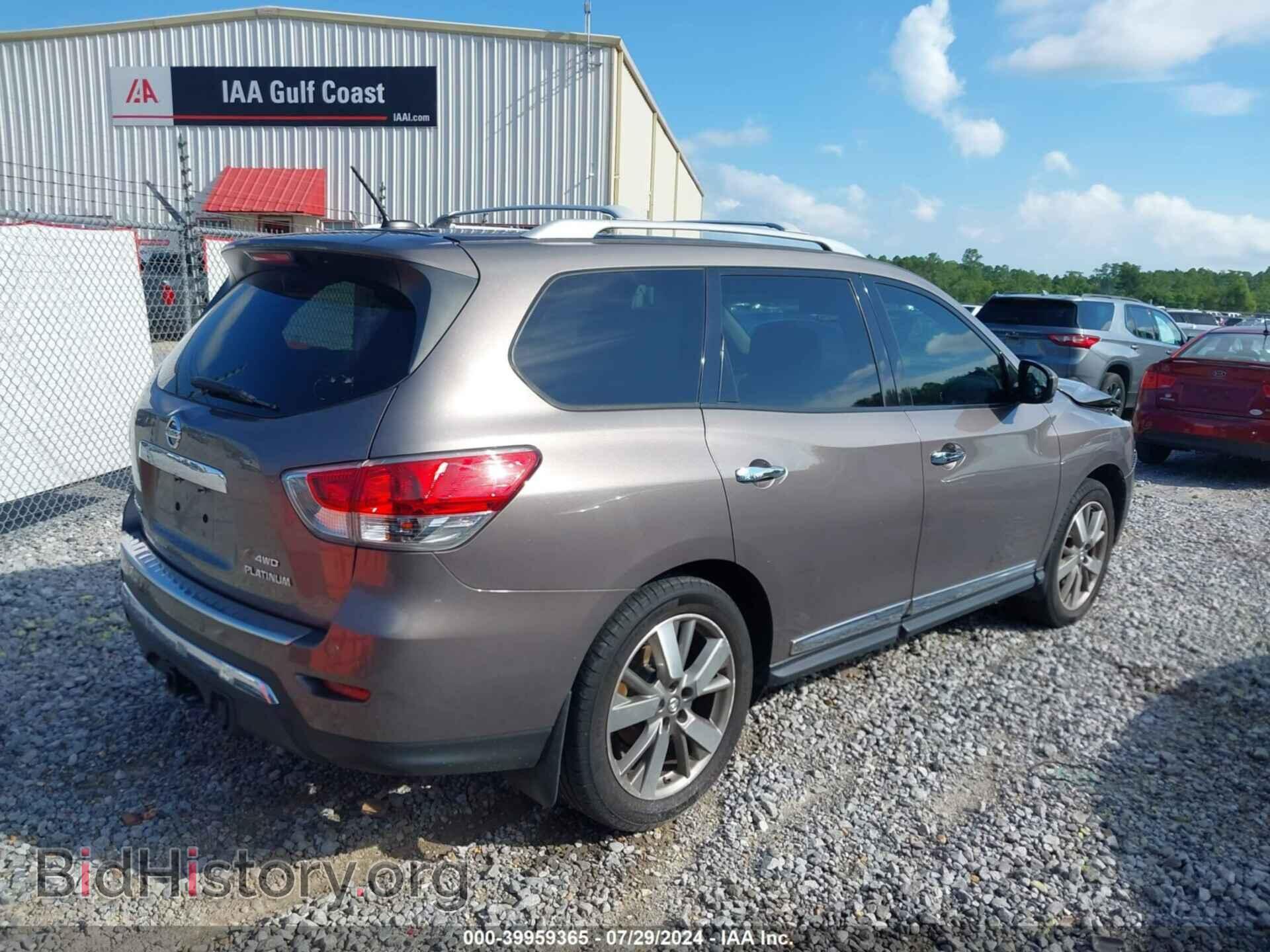 2014 NISSAN PATHFINDER - VIN: 5N1AR2MM9EC615232 - Фото 4