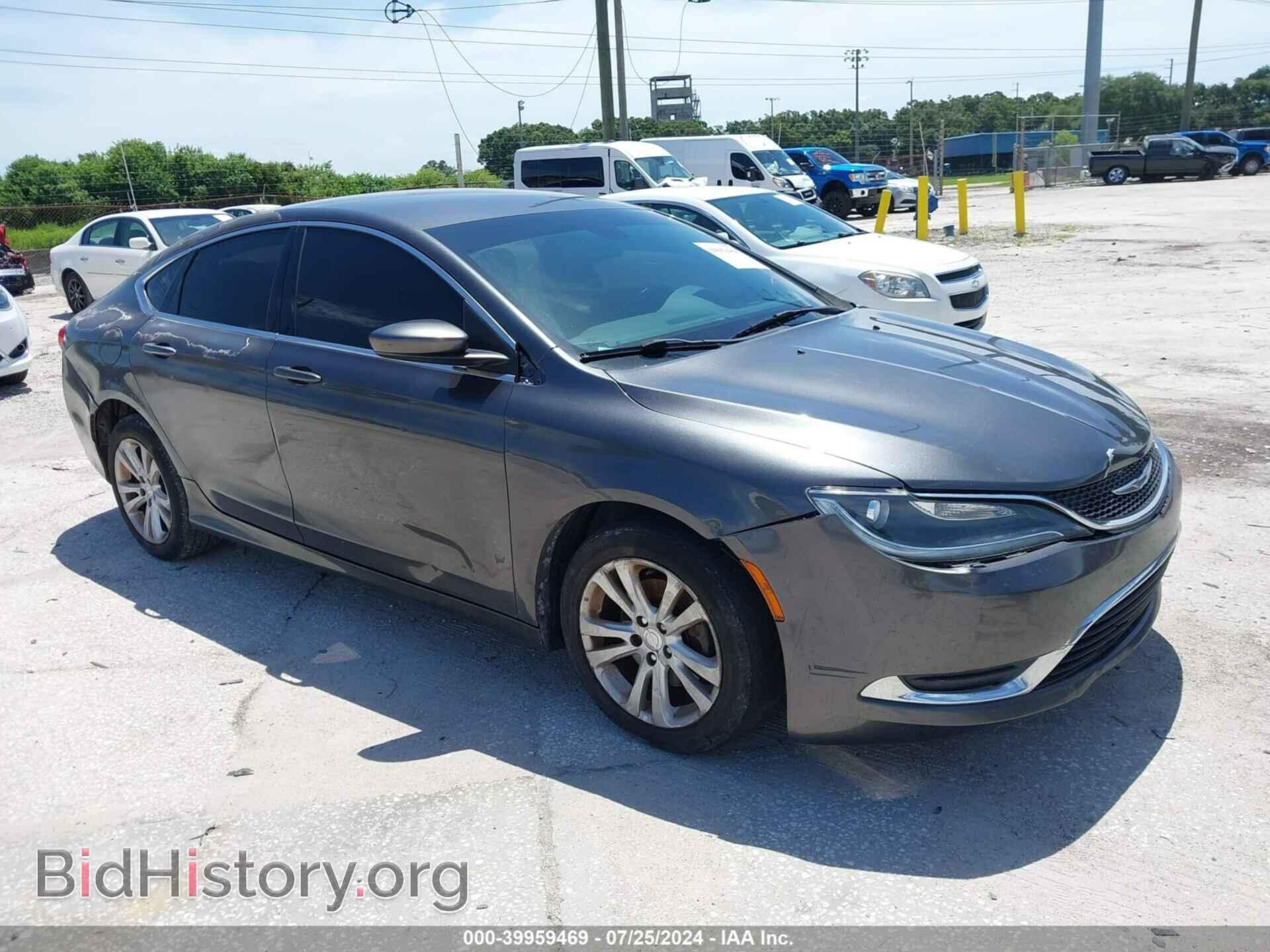 Фотография 1C3CCCAB4FN745288 - CHRYSLER 200 2015