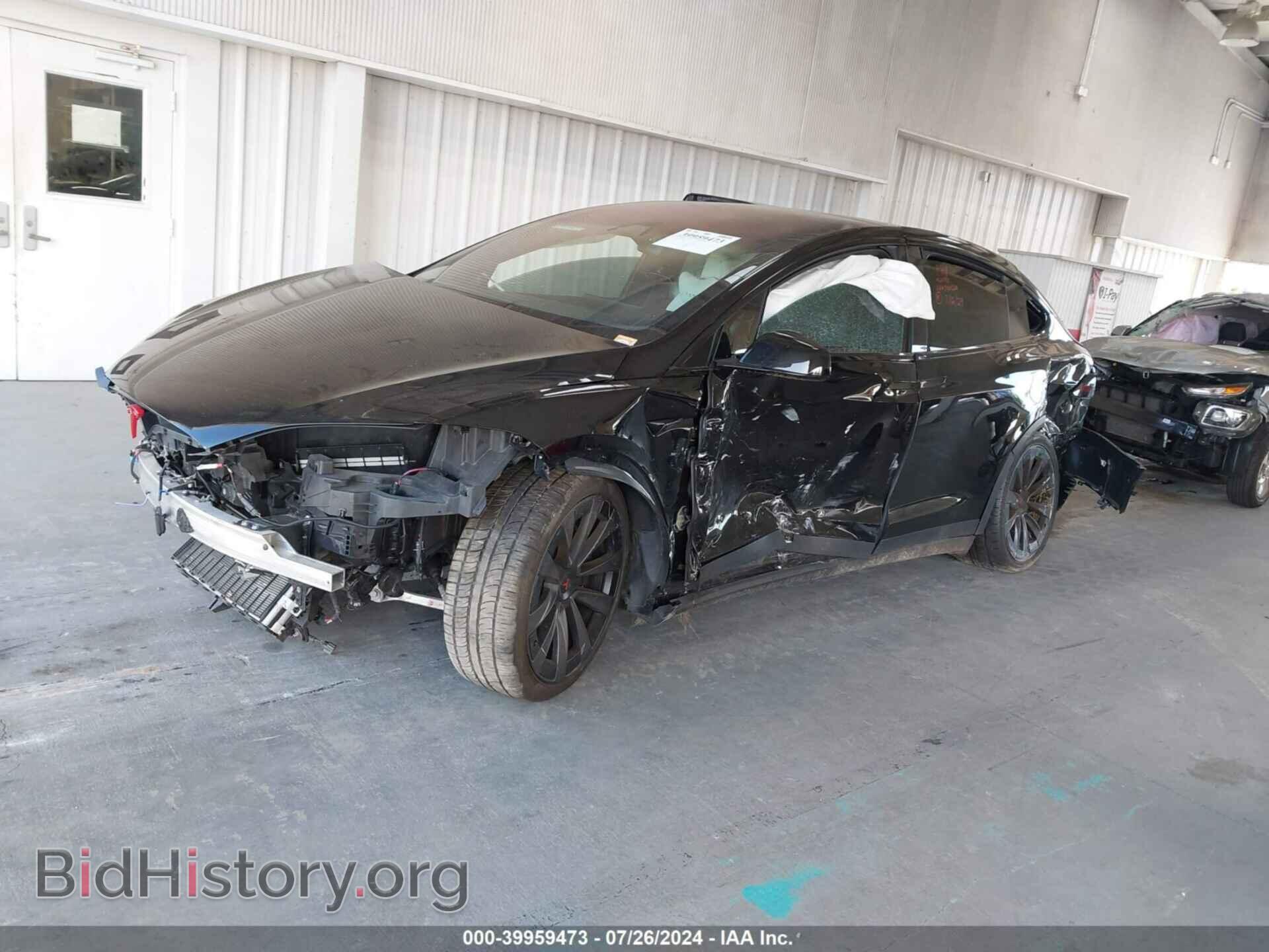 2022 TESLA MODEL X - VIN: 7SAXCBE65NF340660 - Фото 2