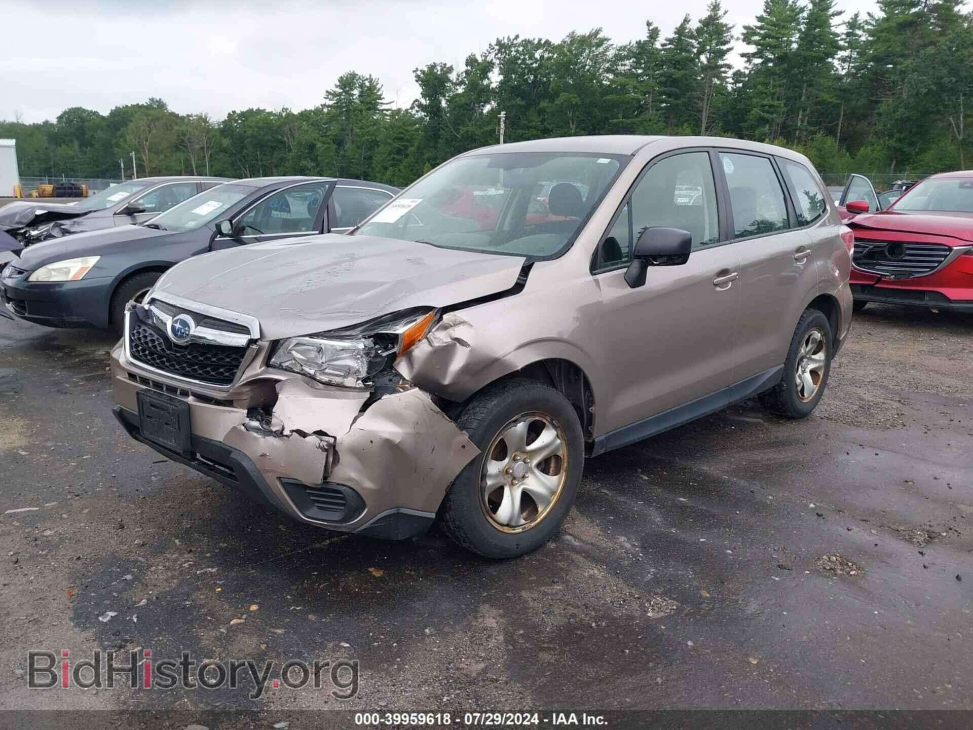 2016 SUBARU FORESTER - VIN: JF2SJAAC8GH477924 - Photo 2