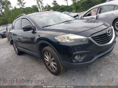 2014 Mazda CX-9 Grand Touring, черный — VIN JM3TB2DA0E0429207, IAAI
