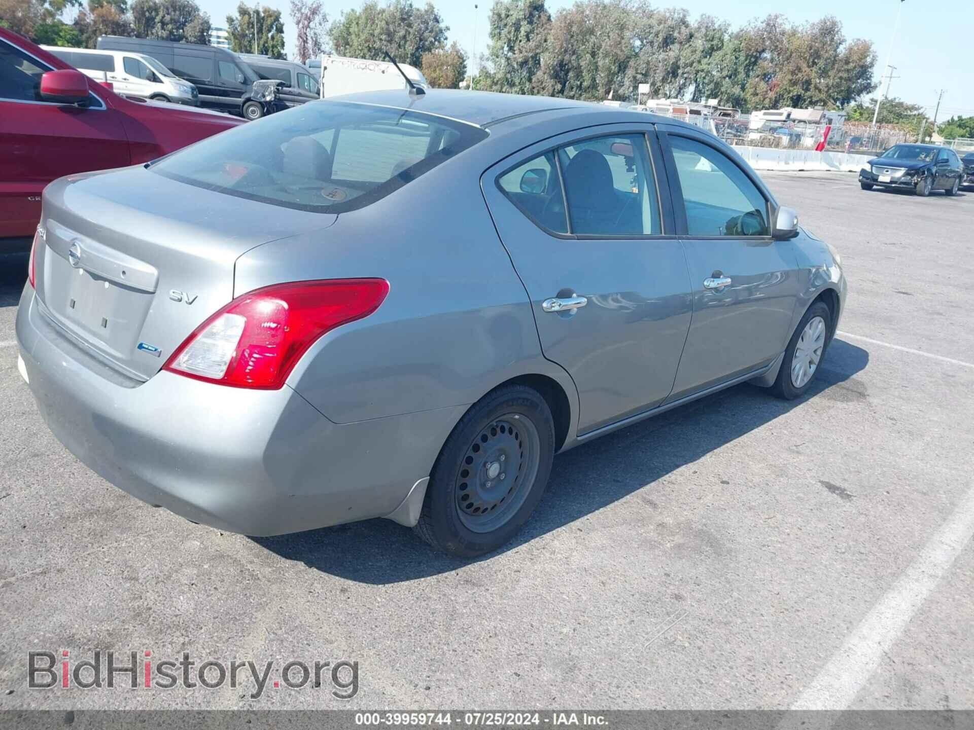 2012 NISSAN VERSA - VIN: 3N1CN7AP8CL919192 - Фото 4