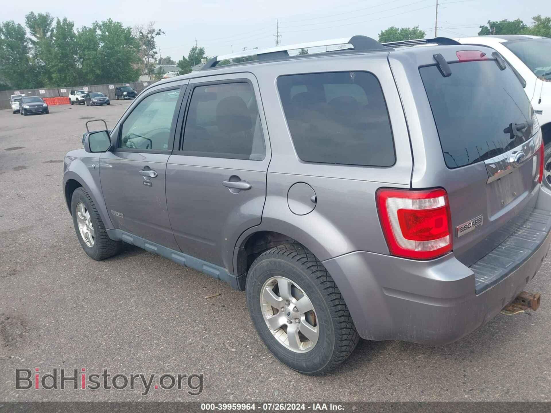 2008 FORD ESCAPE - VIN: 1FMCU94198KD75096 - Фото 3