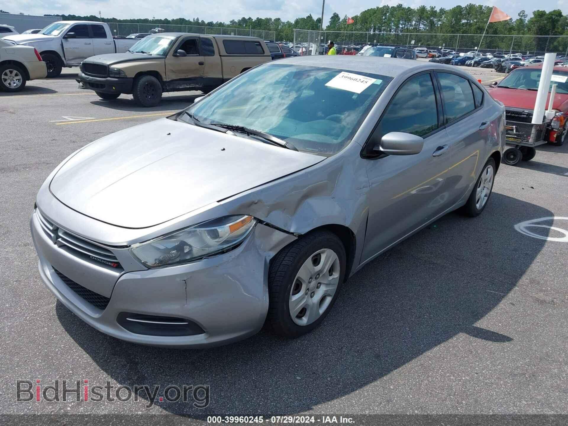 2015 DODGE DART - VIN: 1C3CDFAA1FD277693 - Фото 2
