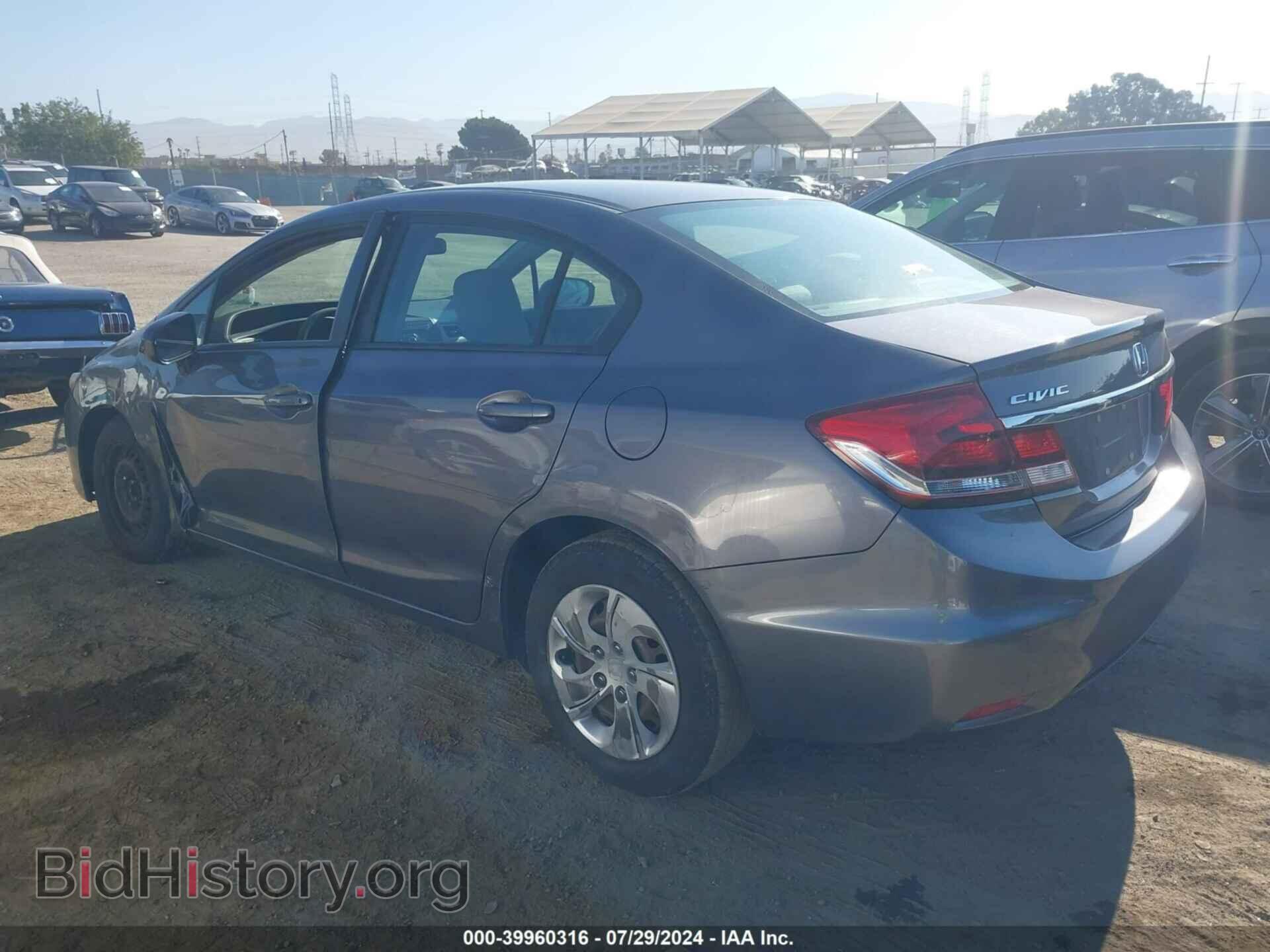 2014 HONDA CIVIC - VIN: 19XFB2F57EE223900 - Фото 3