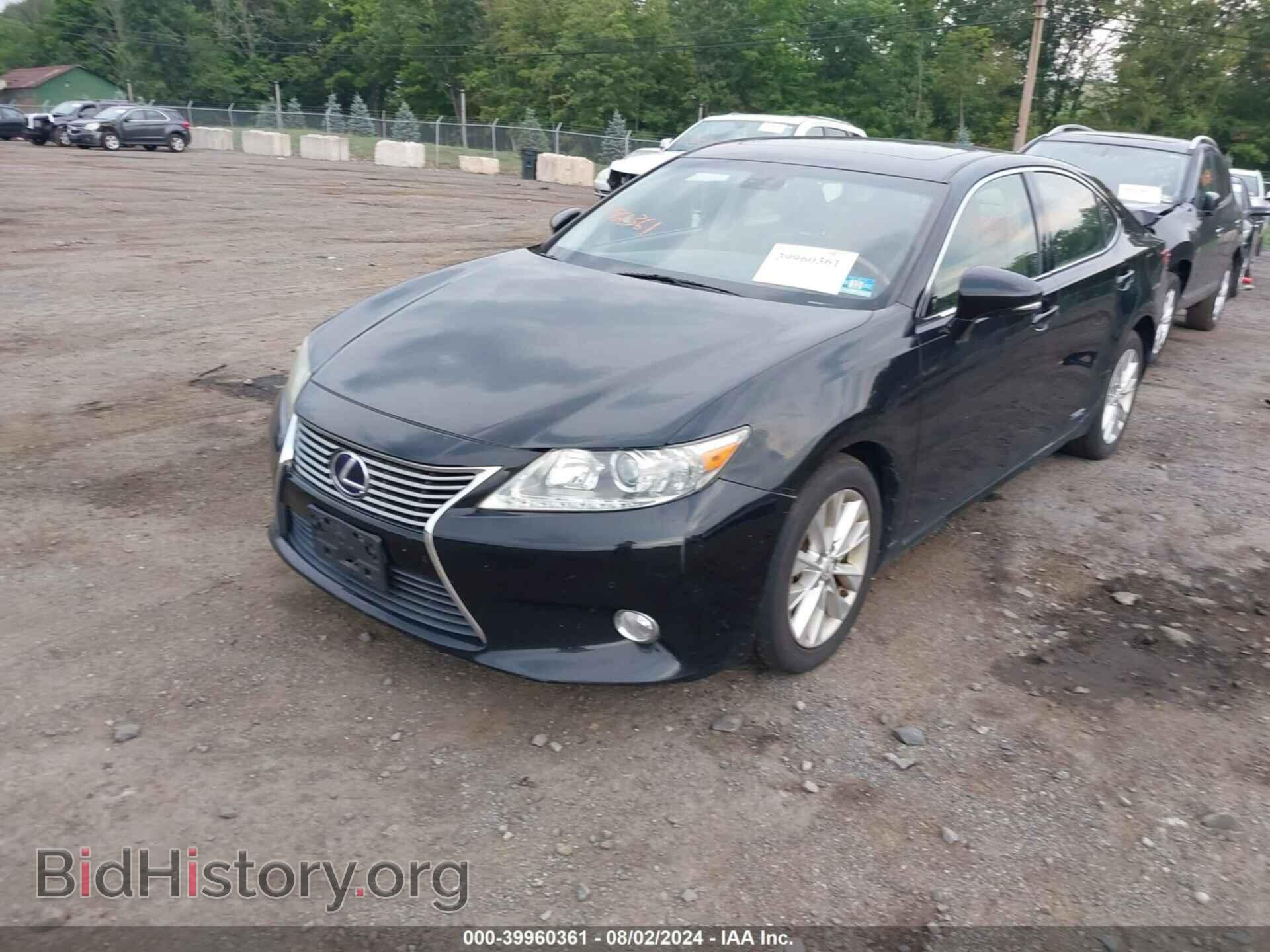 2013 LEXUS ES 300H - VIN: JTHBW1GG9D2003309 - Фото 6