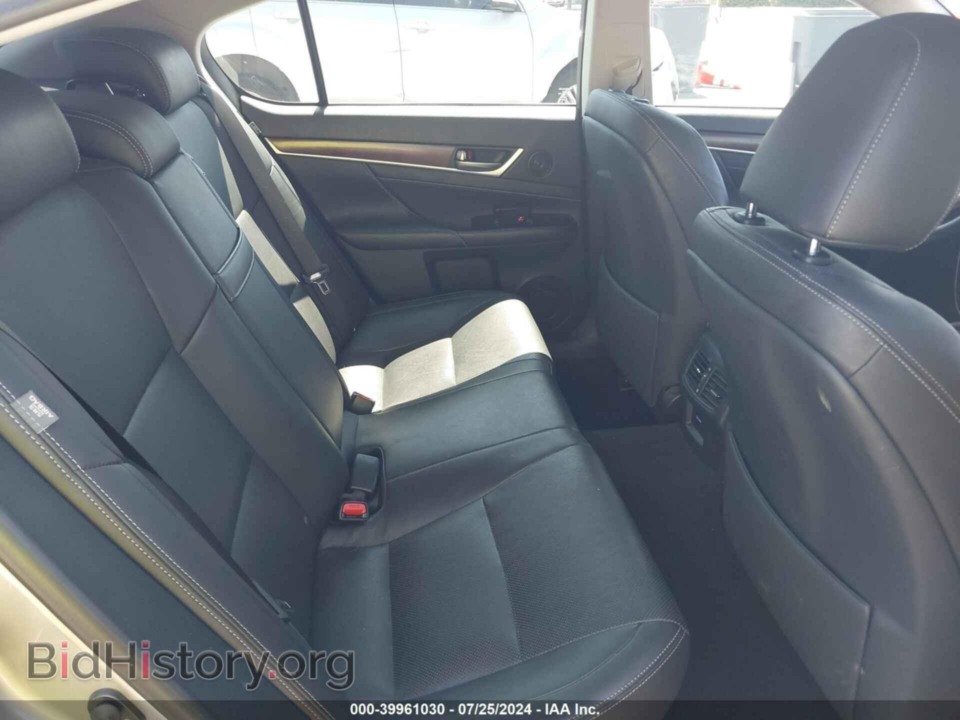 2015 LEXUS GS 350 - VIN: JTHBE1BLXFA019874 - Фото 8