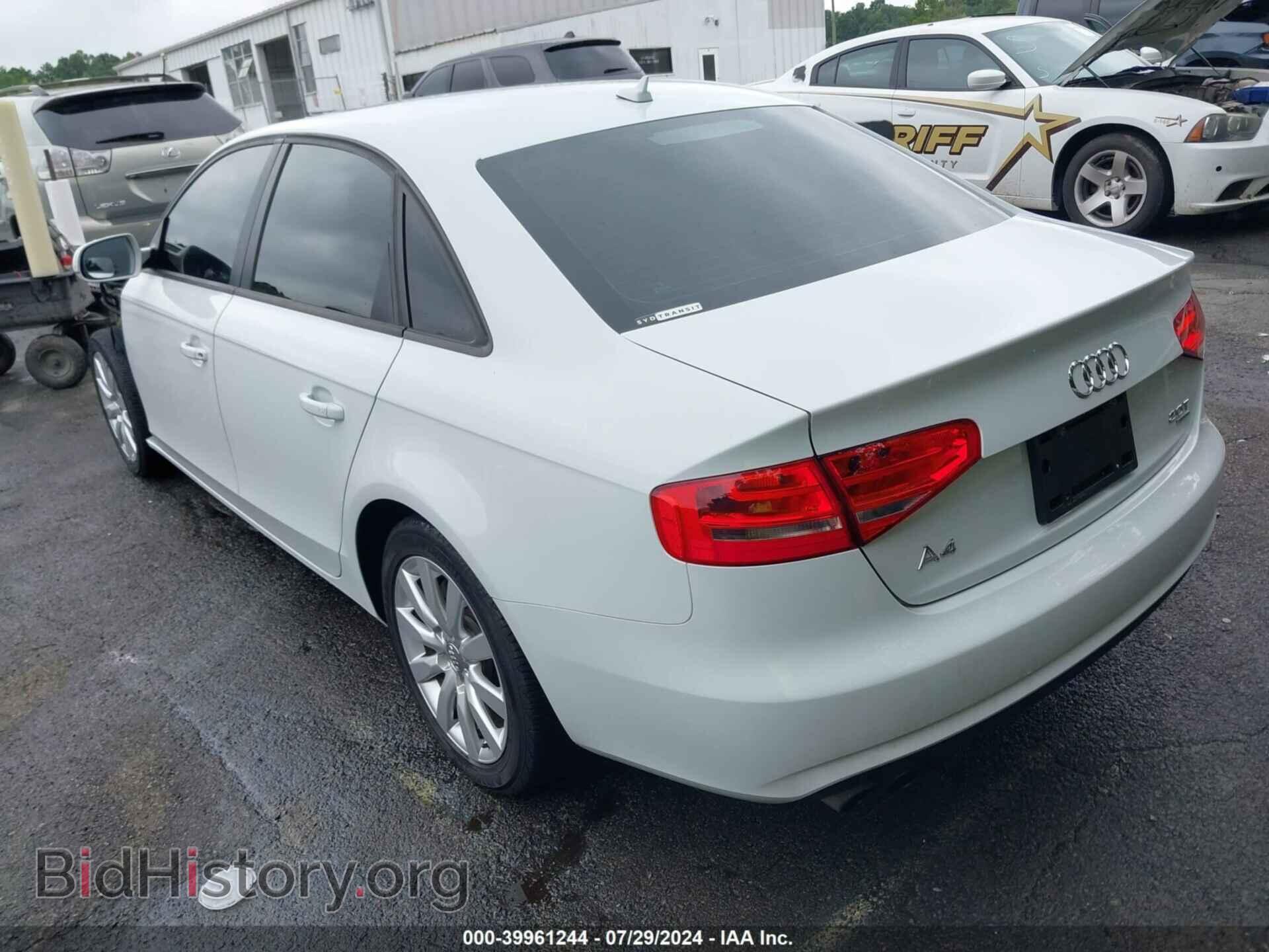 2014 AUDI A4 - VIN: WAUBFAFL5EN045473 - Фото 3