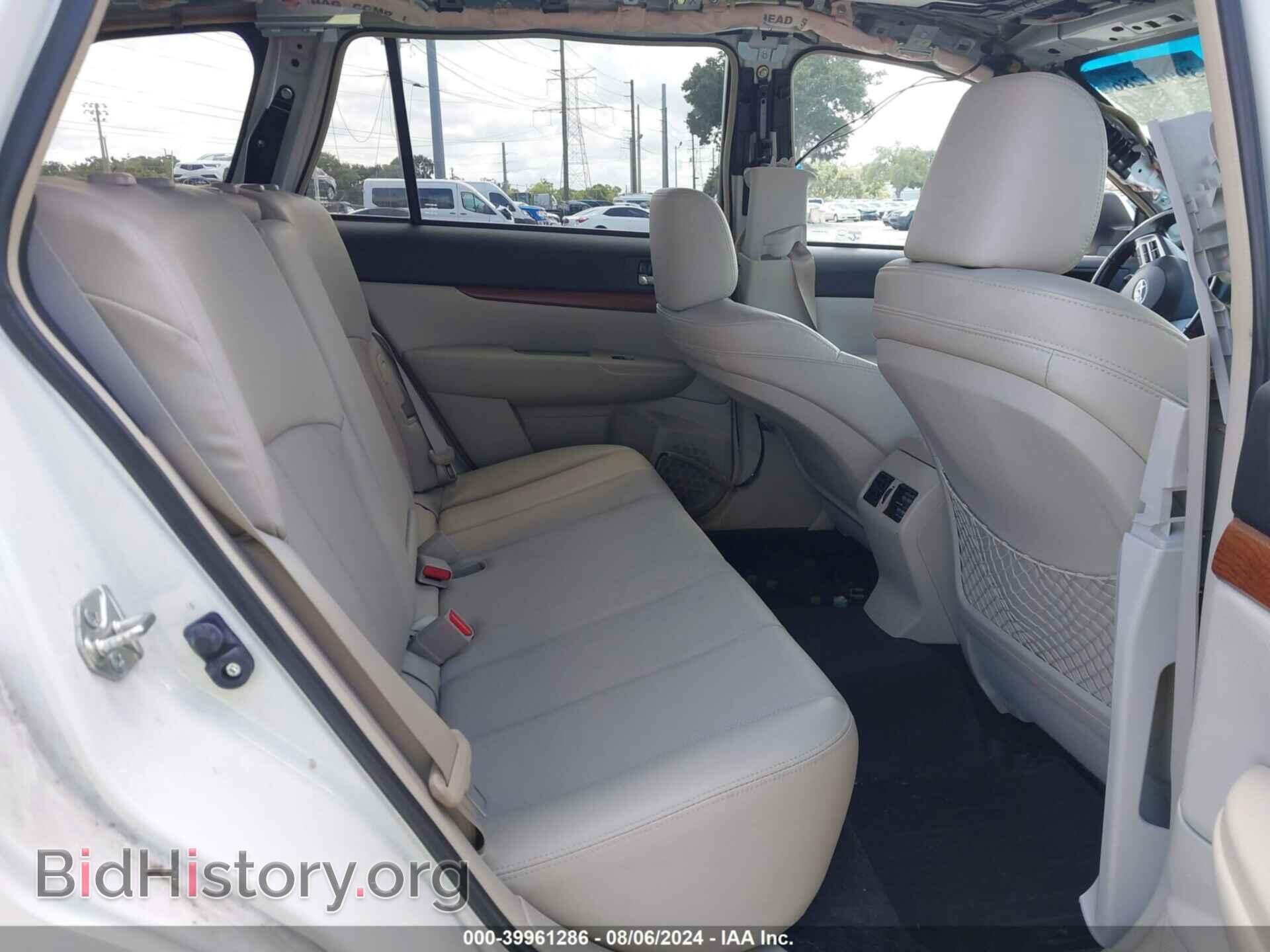 2013 SUBARU OUTBACK - VIN: 4S4BRDKCXD2318565 - Фото 8