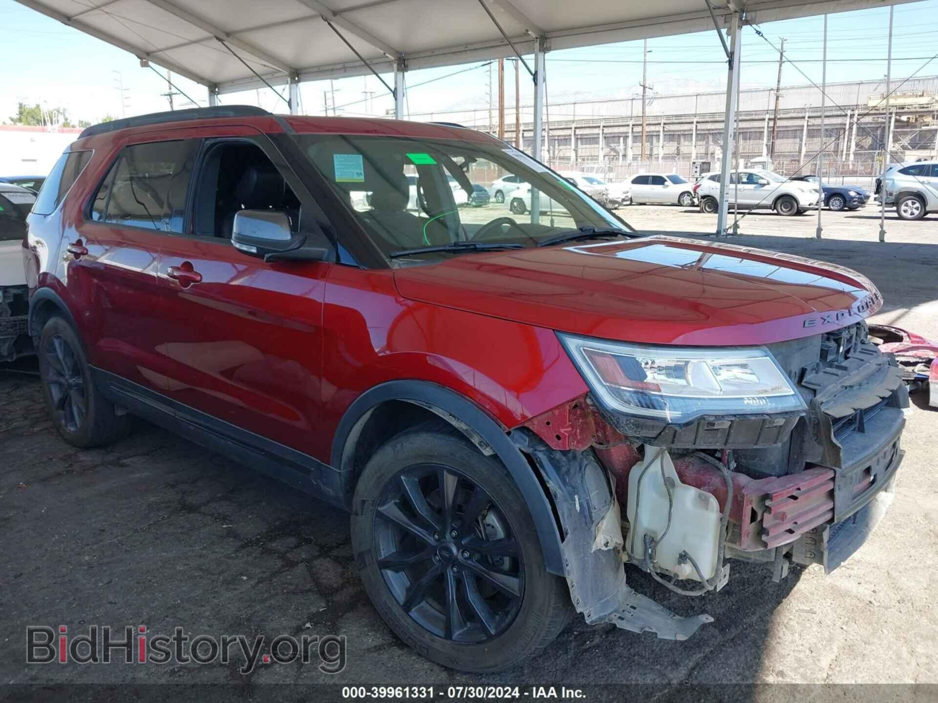 Фотография 1FM5K8D86JGB09310 - FORD EXPLORER 2018