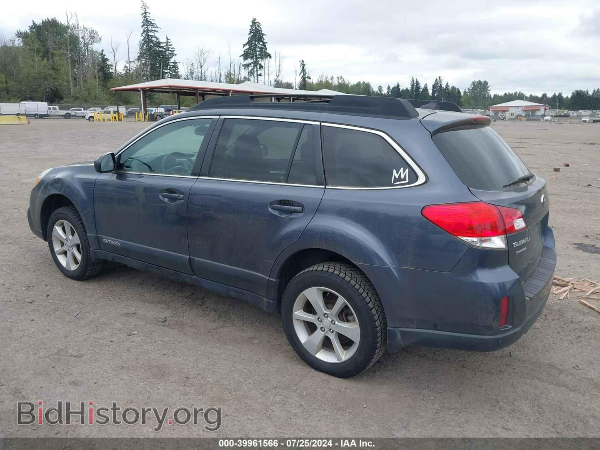 2014 SUBARU OUTBACK - VIN: 4S4BRBDC1E3272122 - Фото 3