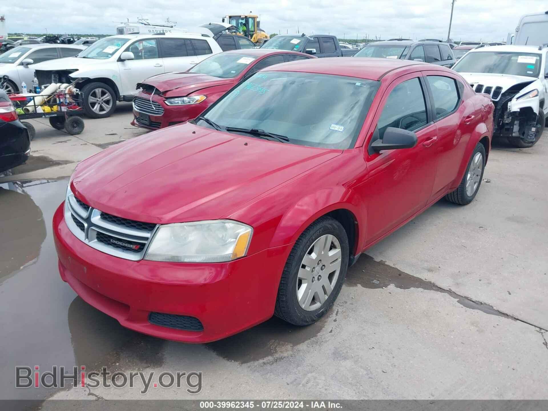 2013 DODGE AVENGER - VIN: 1C3CDZAB6DN572385 - Фото 2