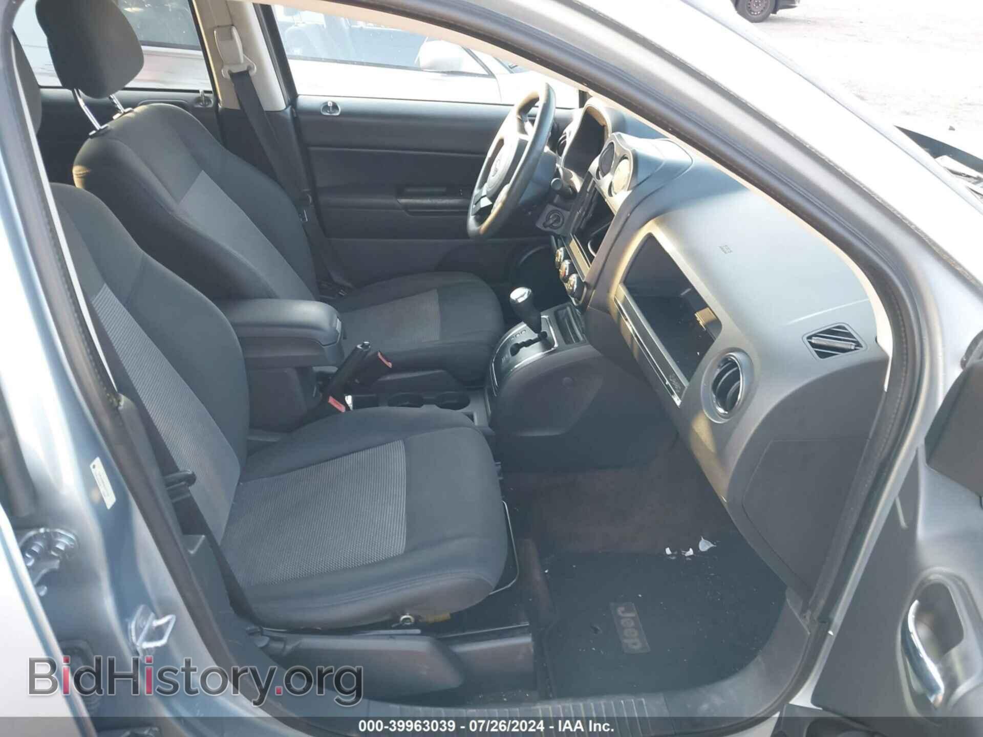 2013 JEEP COMPASS - VIN: 1C4NJDBB9DD272179 - Фото 5