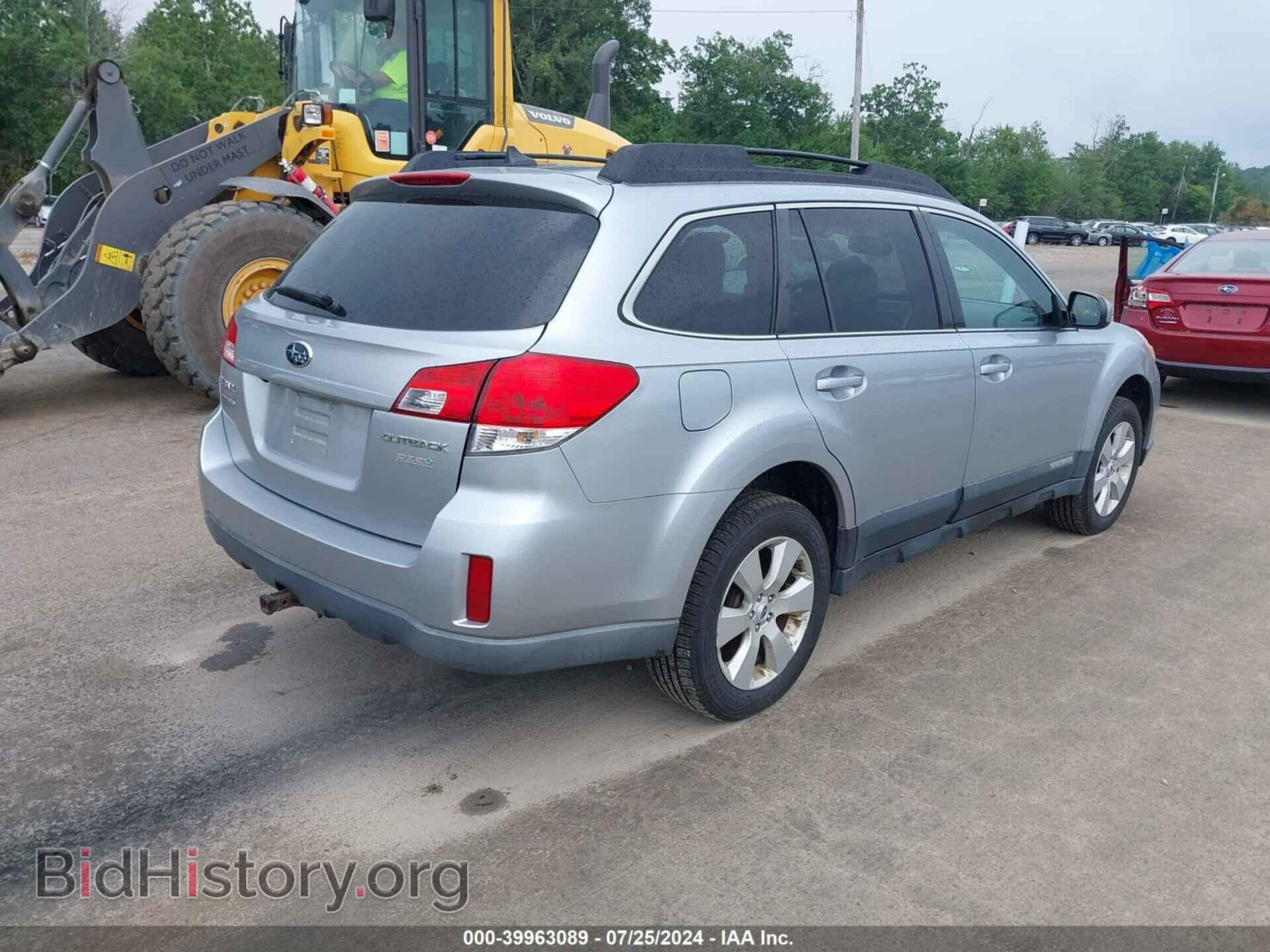 2012 SUBARU OUTBACK - VIN: 4S4BRBKC0C3219945 - Фото 4