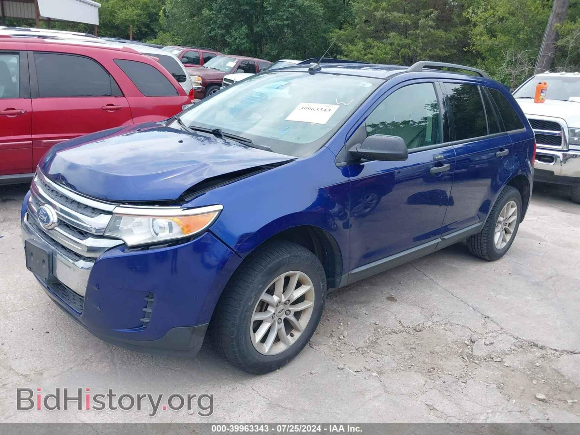 2013 FORD EDGE - VIN: 2FMDK3GC4DBB44227 - Фото 2