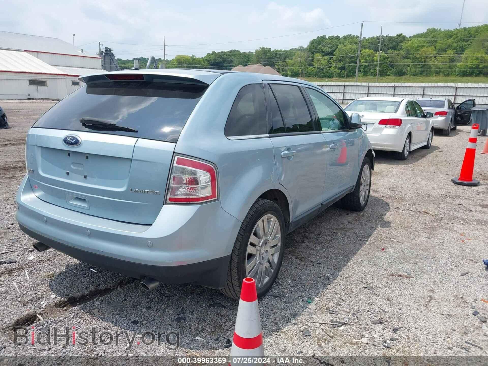 2008 FORD EDGE - VIN: 2FMDK39C38BA97260 - Фото 4