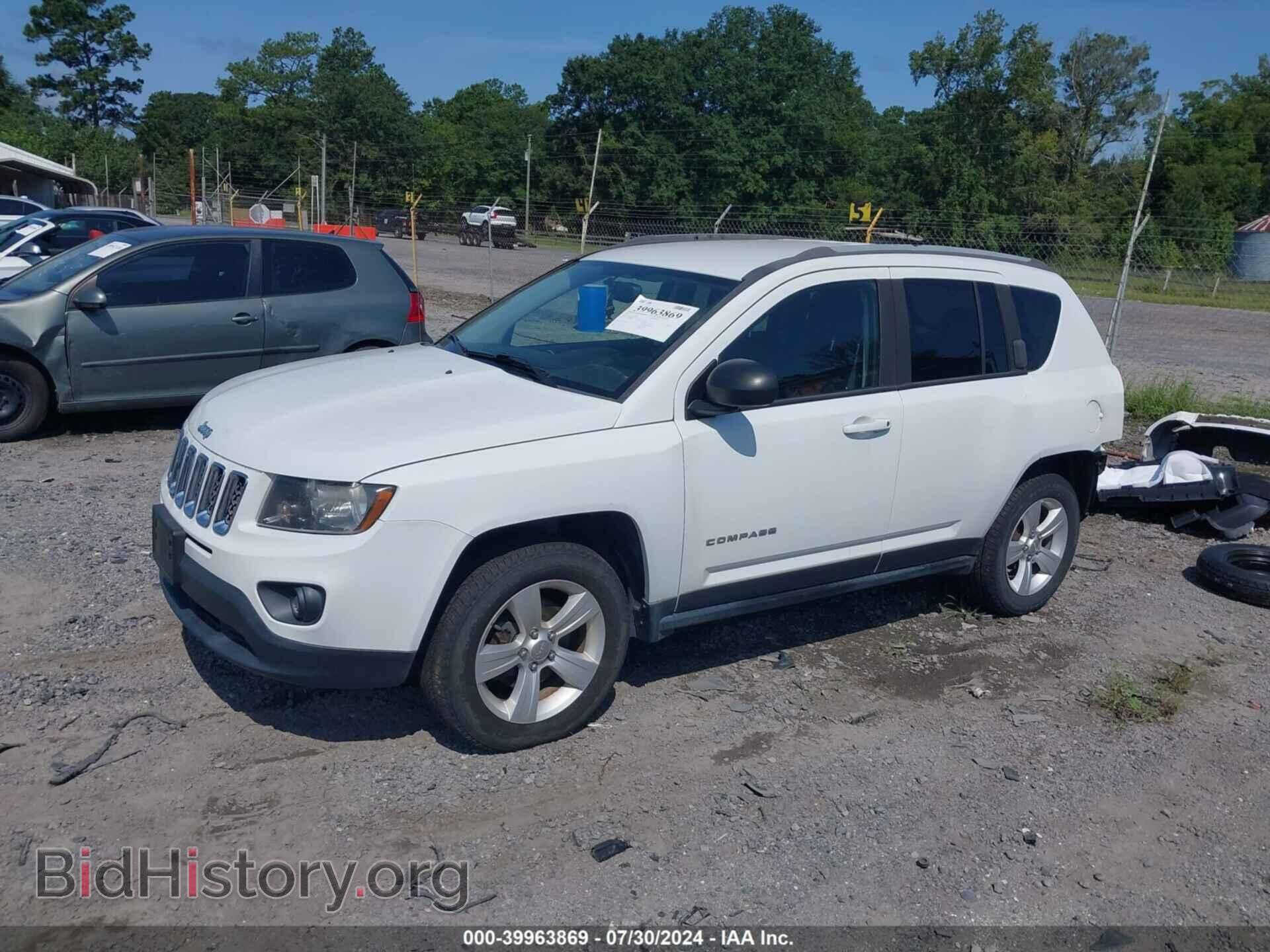 2016 JEEP COMPASS - VIN: 1C4NJCBA9GD734505 - Фото 2