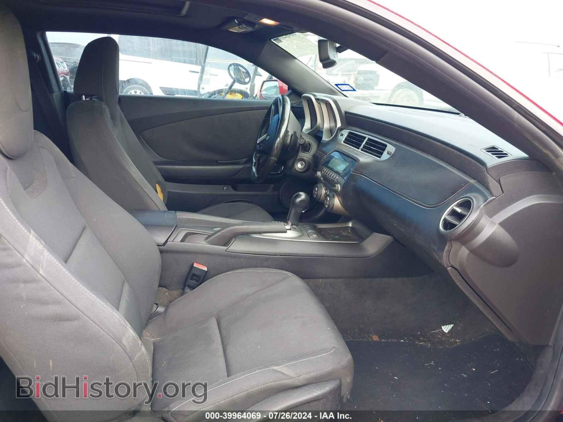 2012 CHEVROLET CAMARO - VIN: 2G1FB1E30C9187188 - Фото 5
