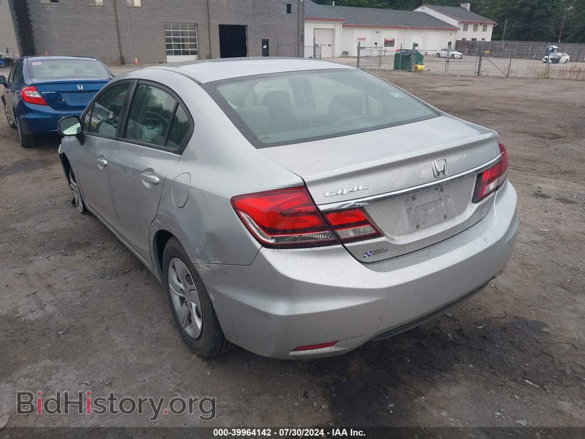 2013 HONDA CIVIC - VIN: 2HGFB2F59DH526763 - Фото 3