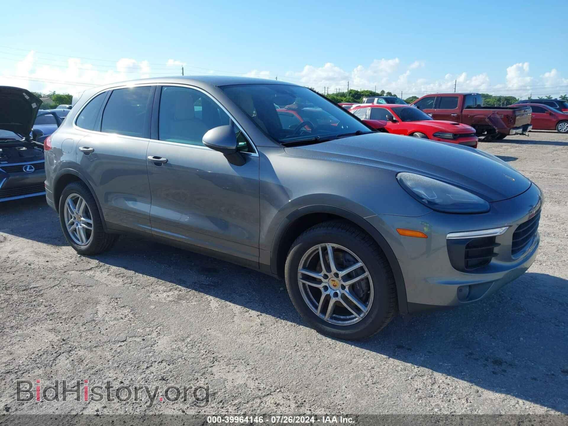 Фотография WP1AA2A27GLA10643 - PORSCHE CAYENNE 2016