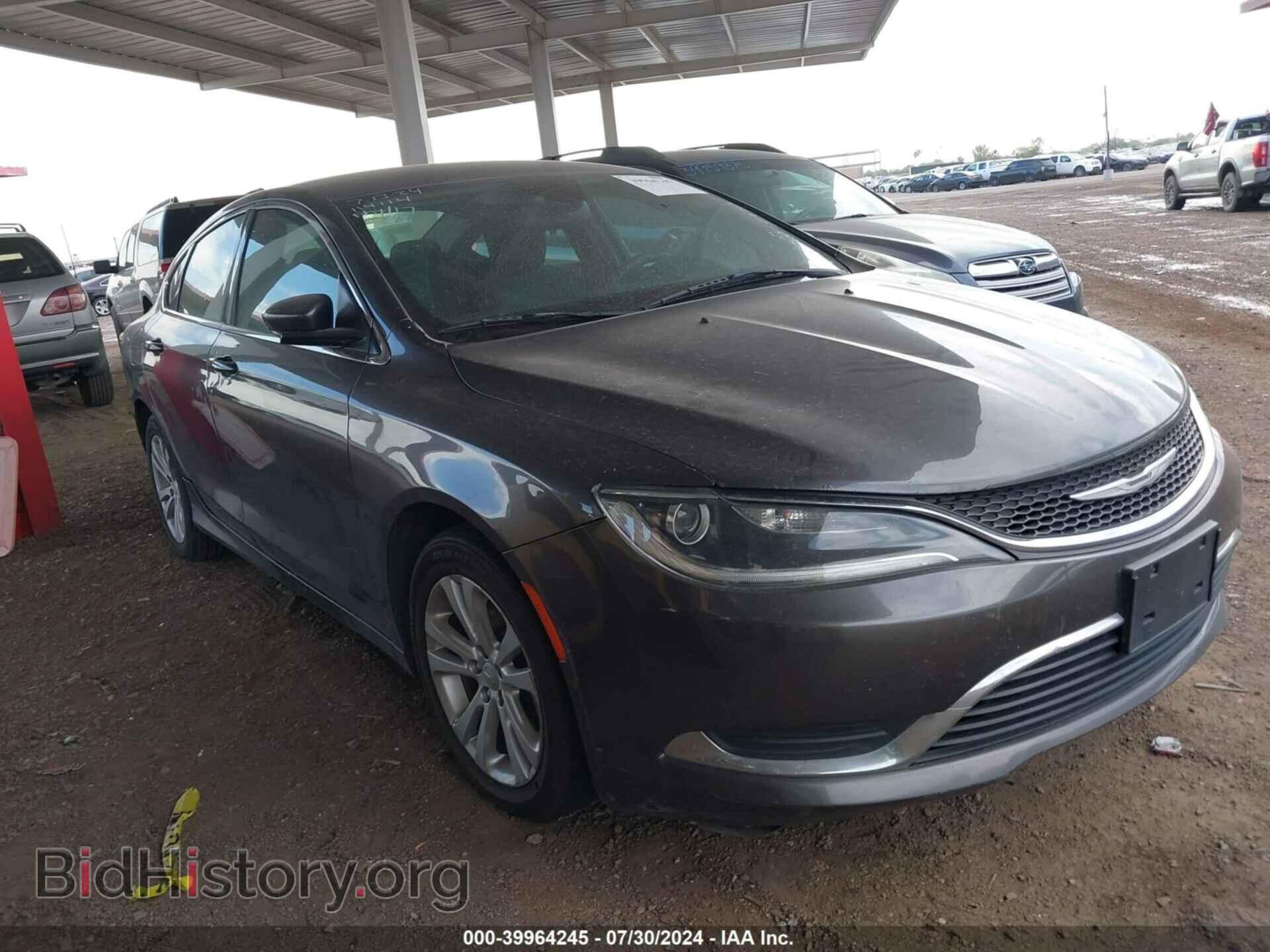 Фотография 1C3CCCAB2FN558969 - CHRYSLER 200 2015