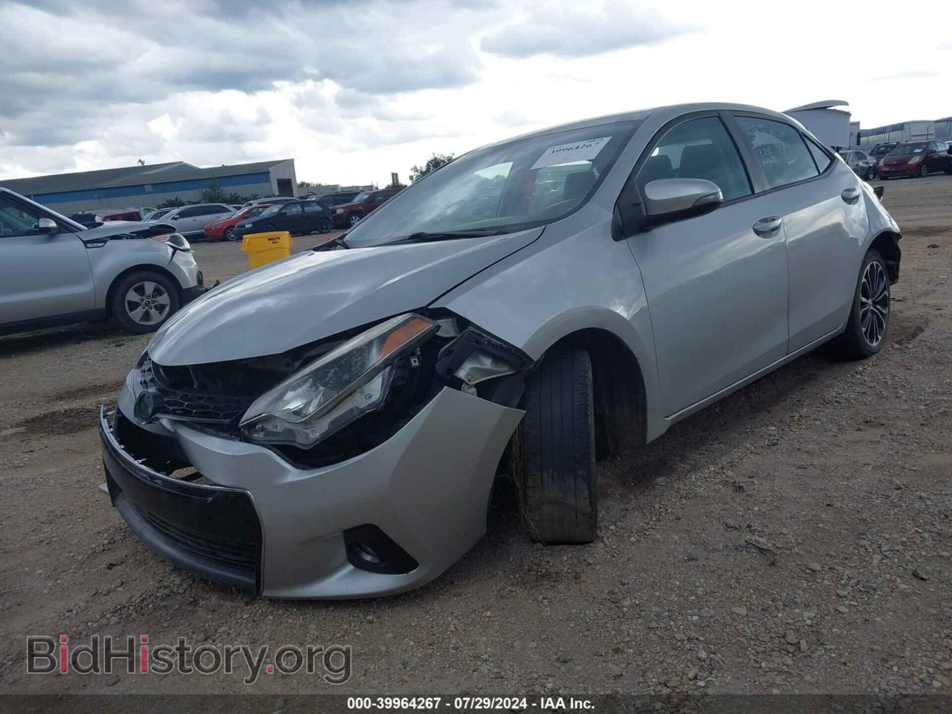 2014 TOYOTA COROLLA - VIN: 2T1BURHEXEC173880 - Фото 2