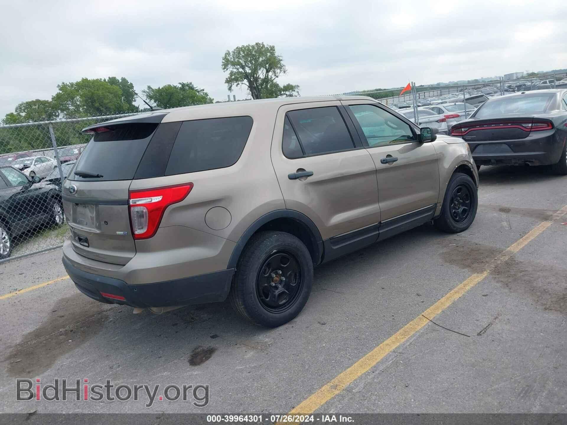 2014 FORD UTILITY POLICE INTERCEPTOR - VIN: 1FM5K8AR9EGA45086 - Фото 4