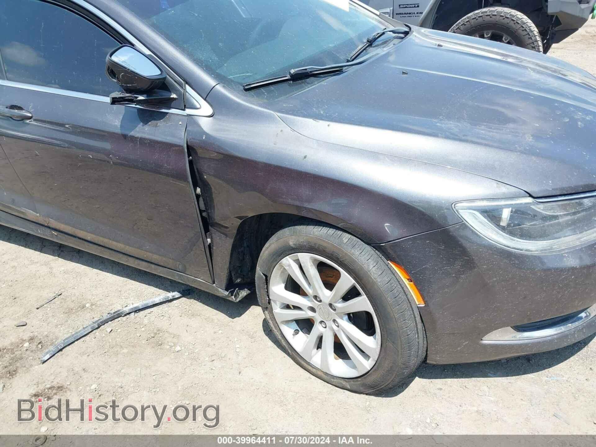 2015 CHRYSLER 200 - VIN: 1C3CCCAB7FN718845 - Фото 6