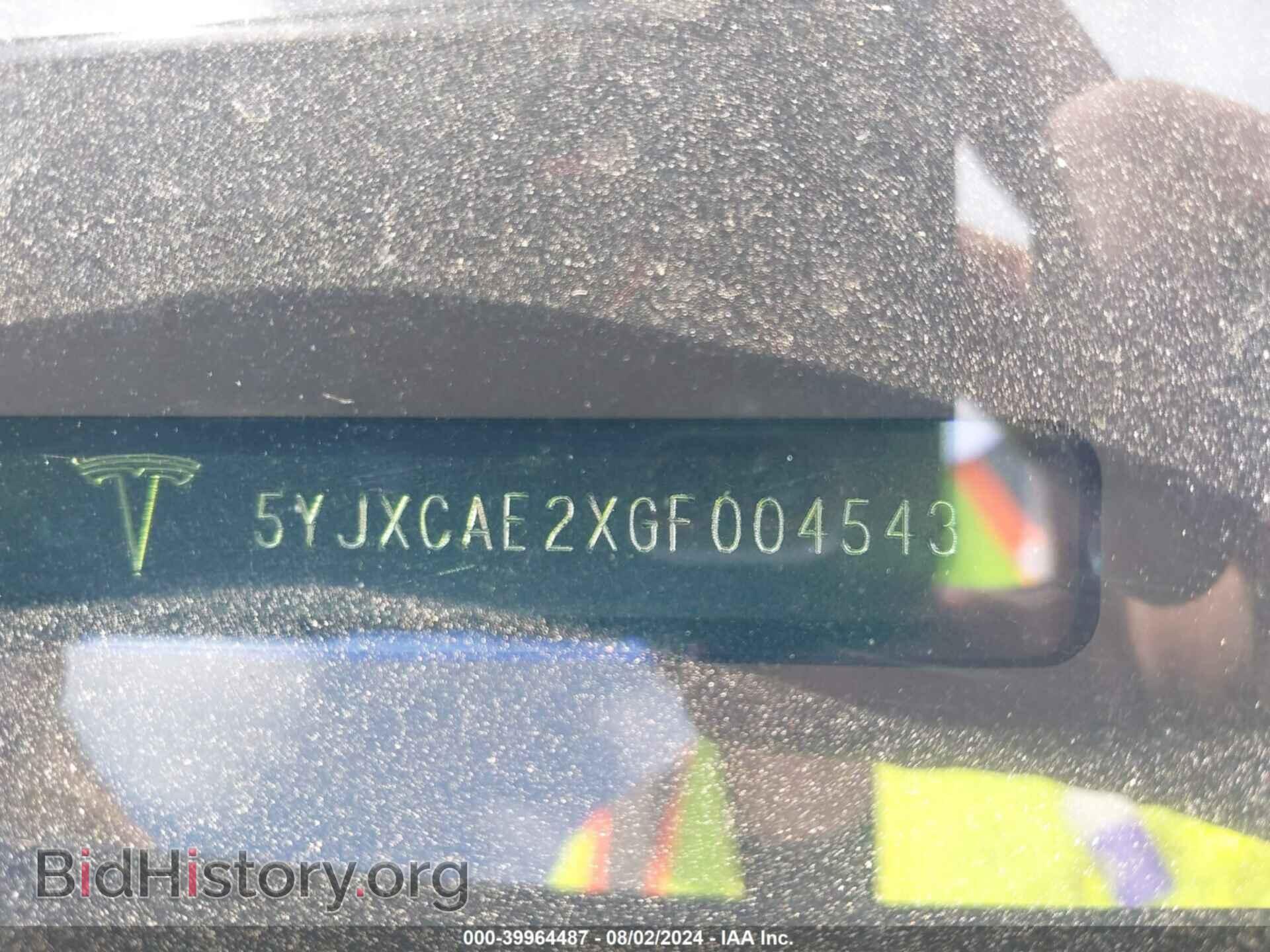 2016 TESLA MODEL X - VIN: 5YJXCAE2XGF004543 - Photo 9