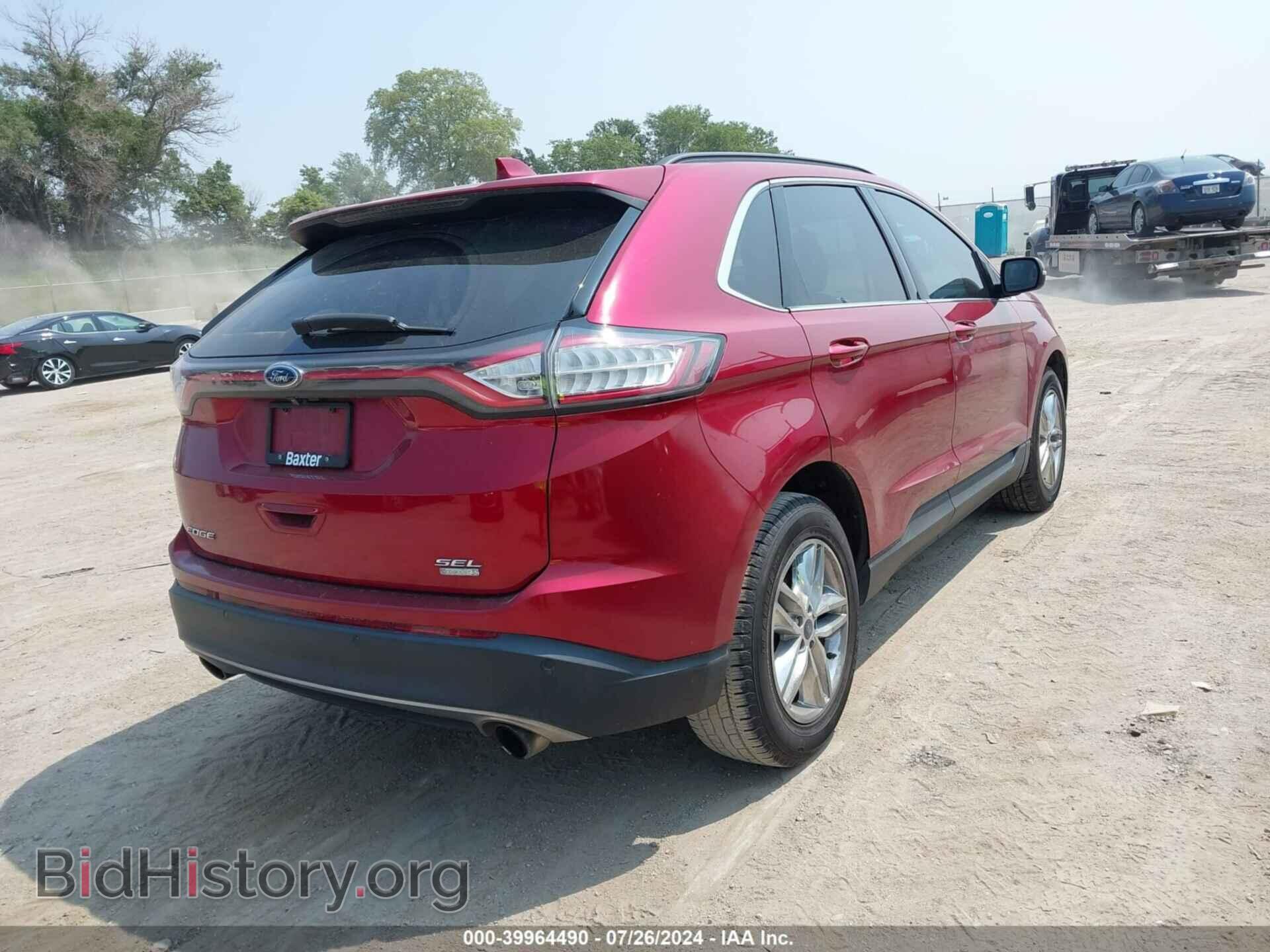 2015 FORD EDGE - VIN: 2FMTK3J98FBB74164 - Photo 4