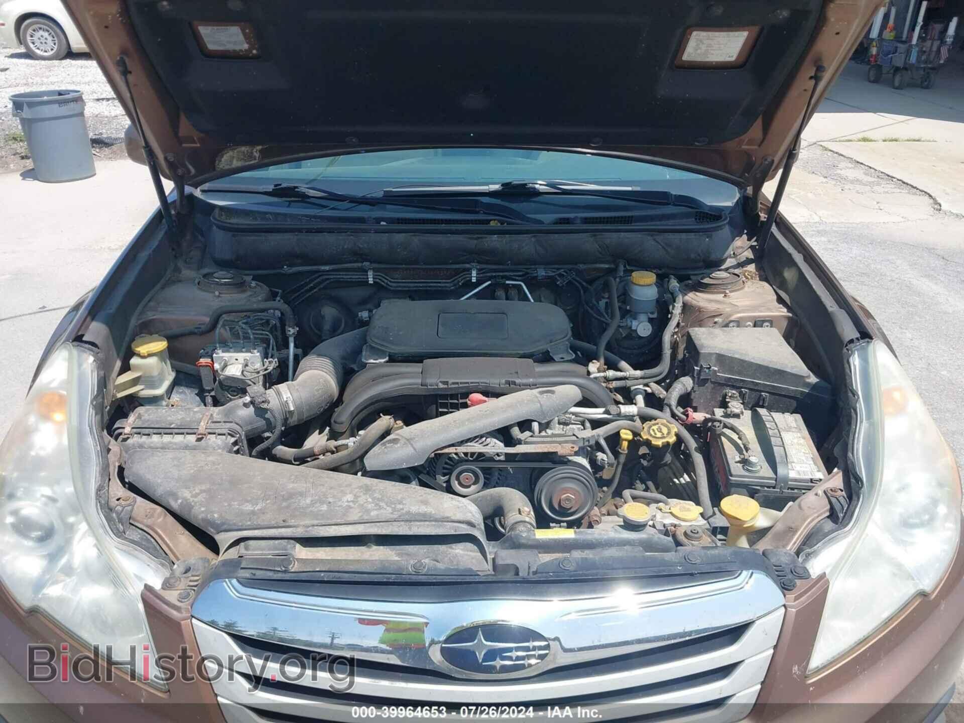 2012 SUBARU OUTBACK - VIN: 4S4BRBCC2C3299893 - Фото 10