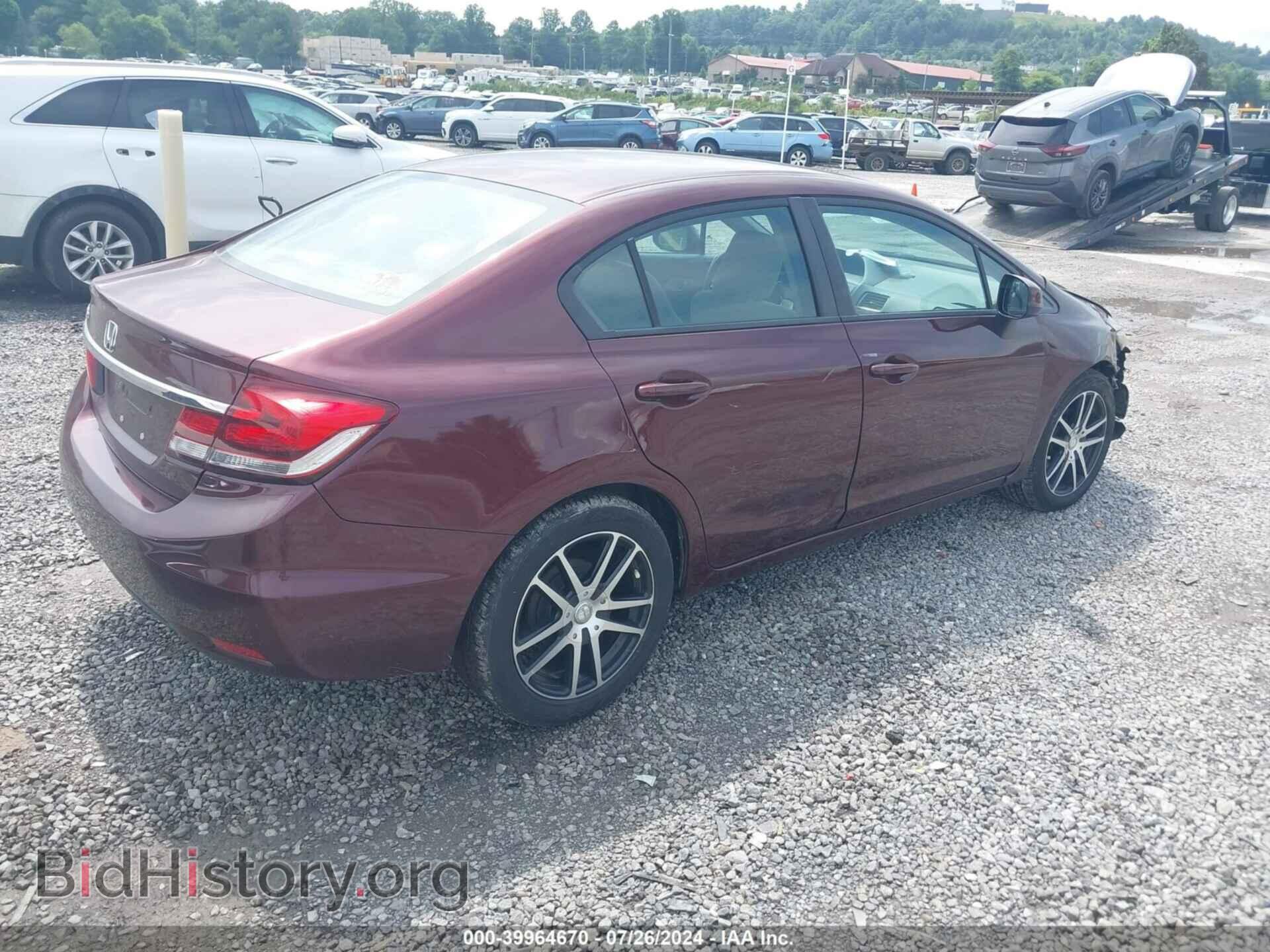 2013 HONDA CIVIC - VIN: 19XFB2F56DE225409 - Фото 4