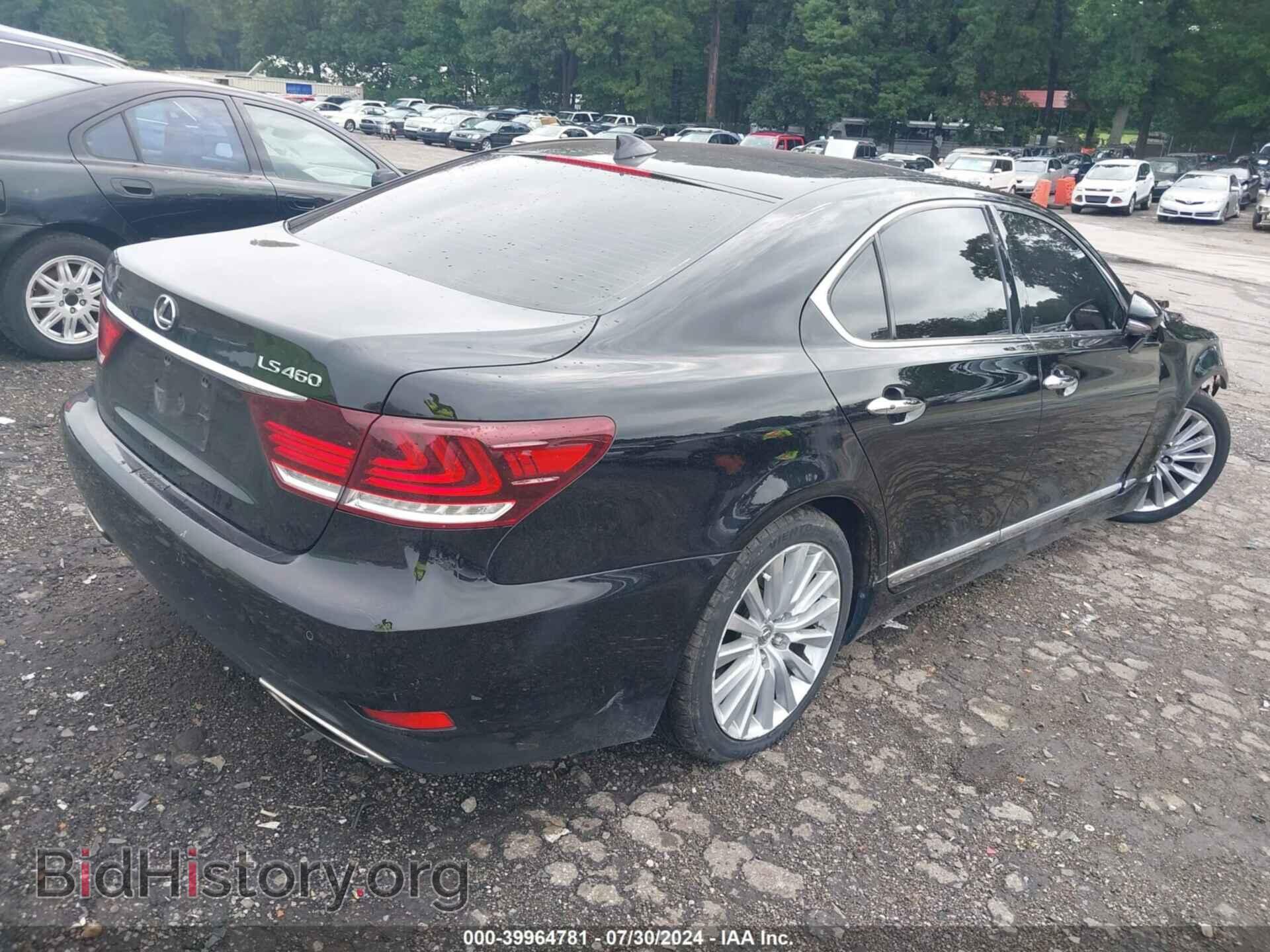 2014 LEXUS LS 460 - VIN: JTHBL5EFXE5128183 - Фото 4