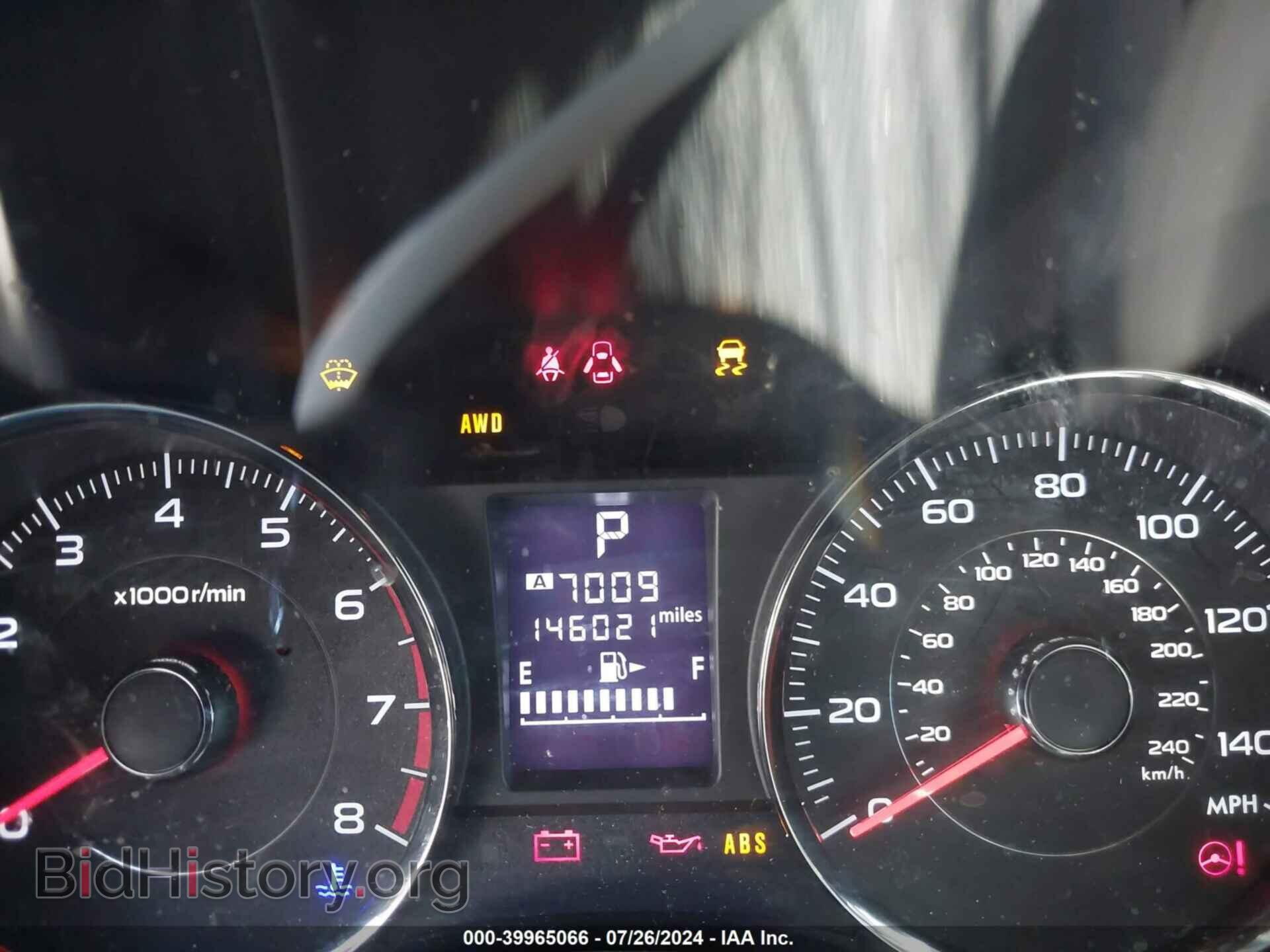 2014 SUBARU FORESTER - VIN: JF2SJAMC1EH473268 - Фото 7