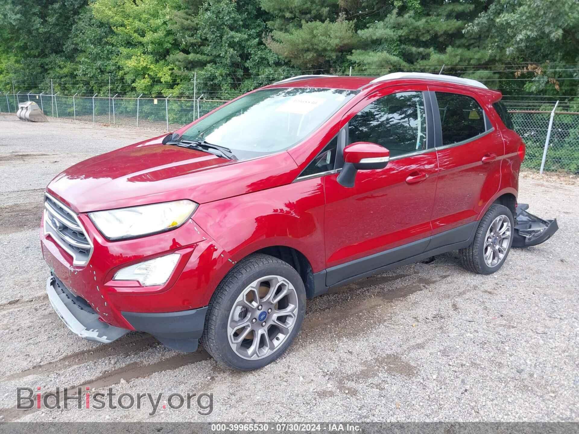 2019 FORD ECOSPORT - VIN: MAJ6S3KL8KC294395 - Фото 2
