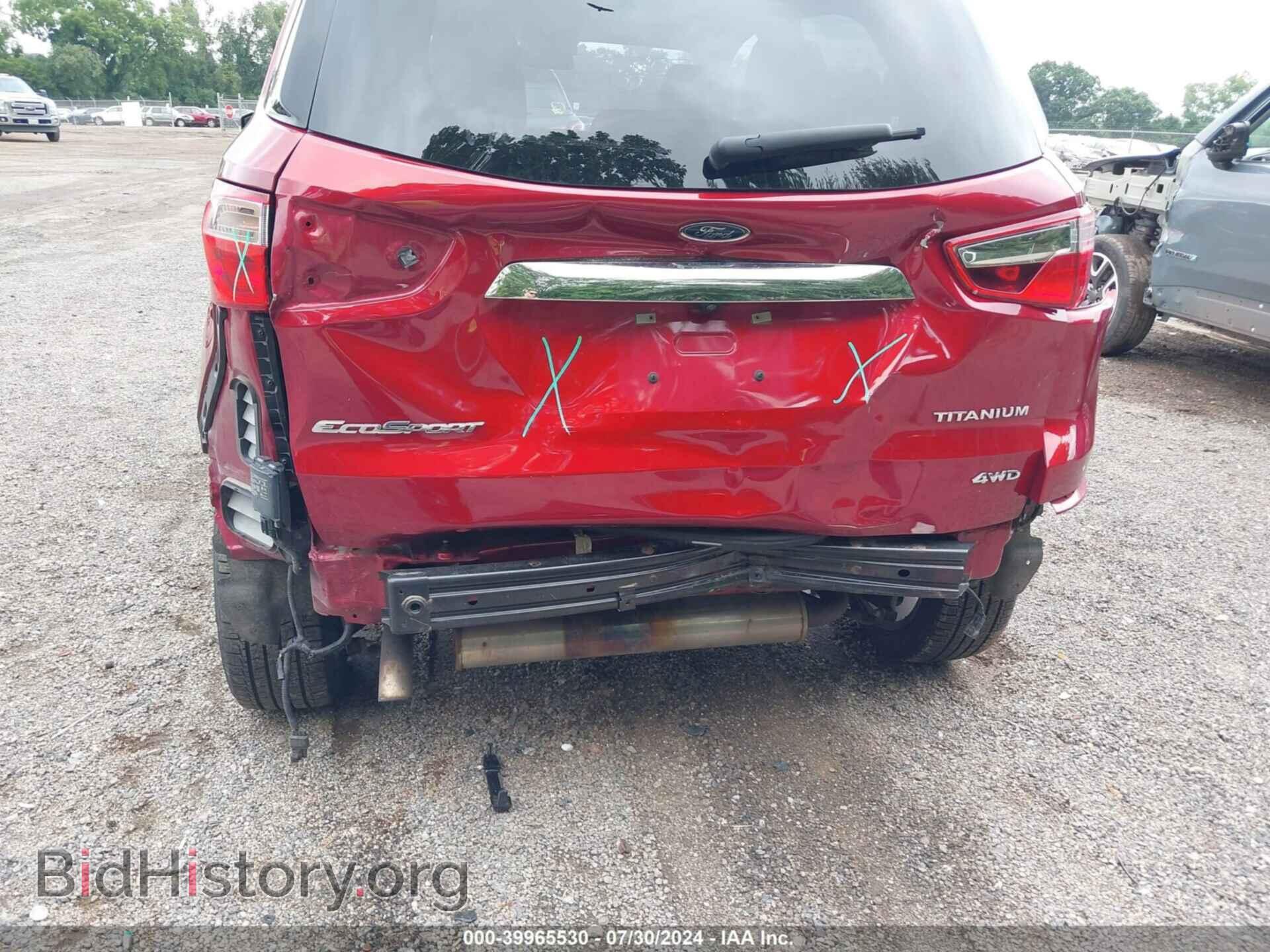 2019 FORD ECOSPORT - VIN: MAJ6S3KL8KC294395 - Фото 6