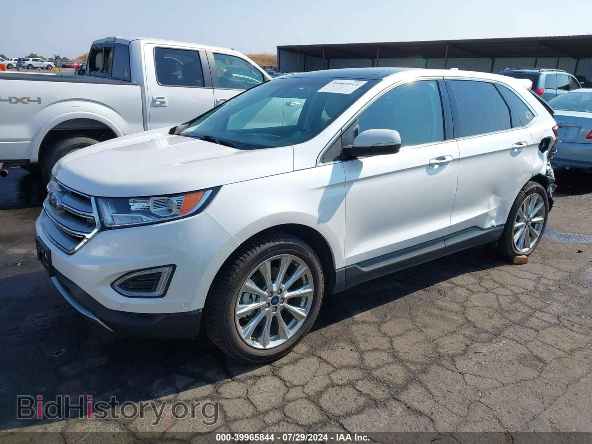 2018 FORD EDGE - VIN: 2FMPK4K81JBC13036 - Фото 2