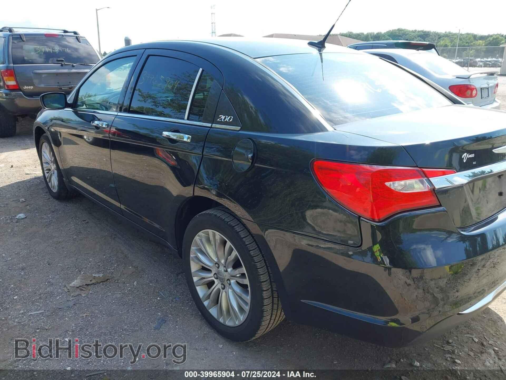 2011 CHRYSLER 200 - VIN: 1C3BC2FB7BN501059 - Фото 3
