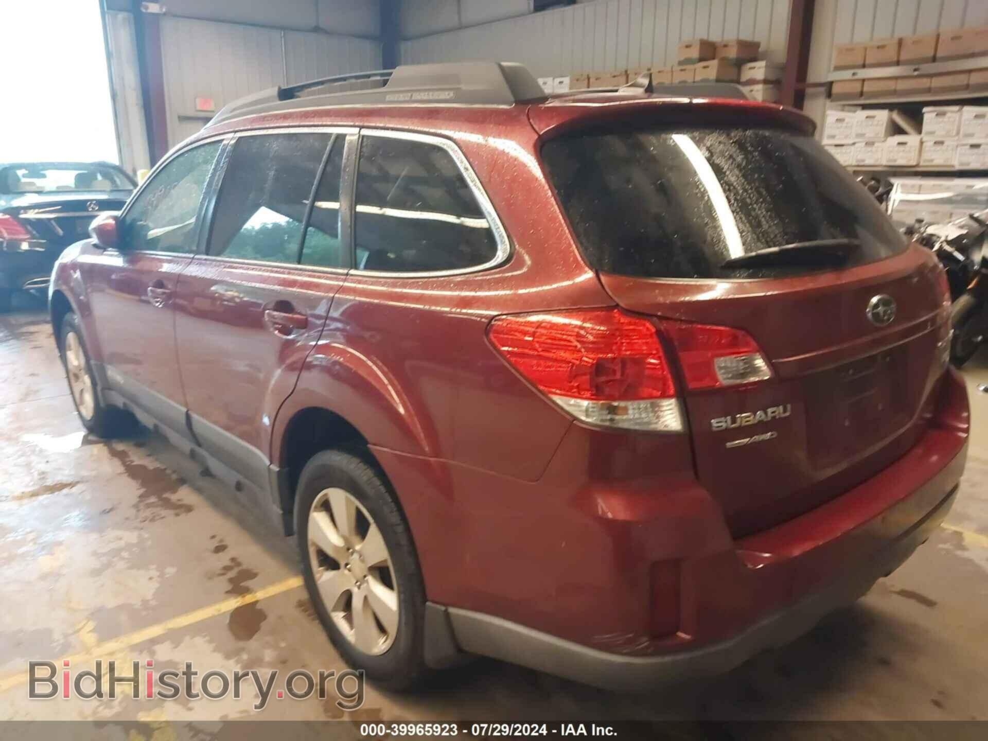 2011 SUBARU OUTBACK - VIN: 4S4BRBFC9B3422003 - Фото 3