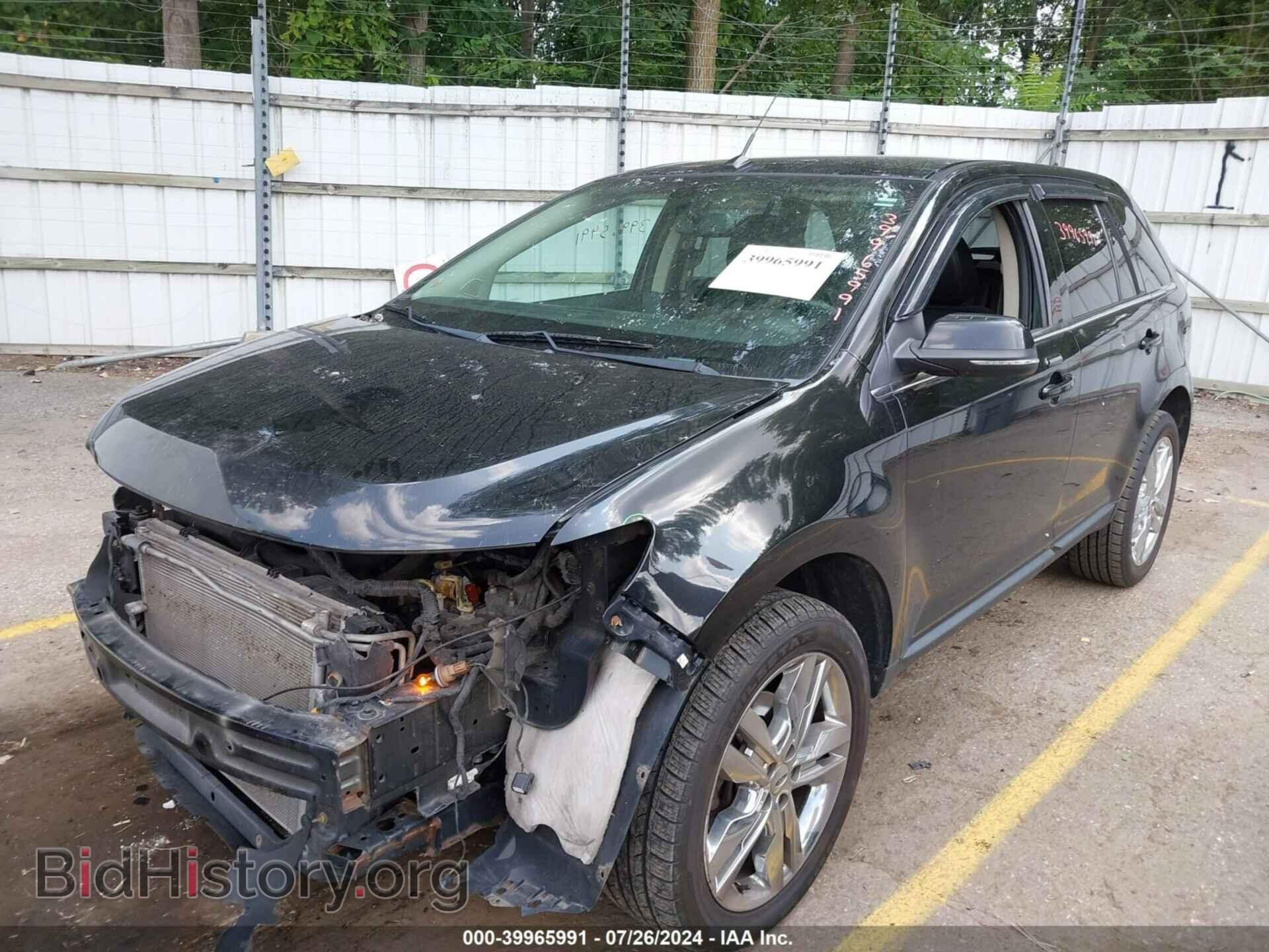2014 FORD EDGE - VIN: 2FMDK4KC7EBA12643 - Фото 2